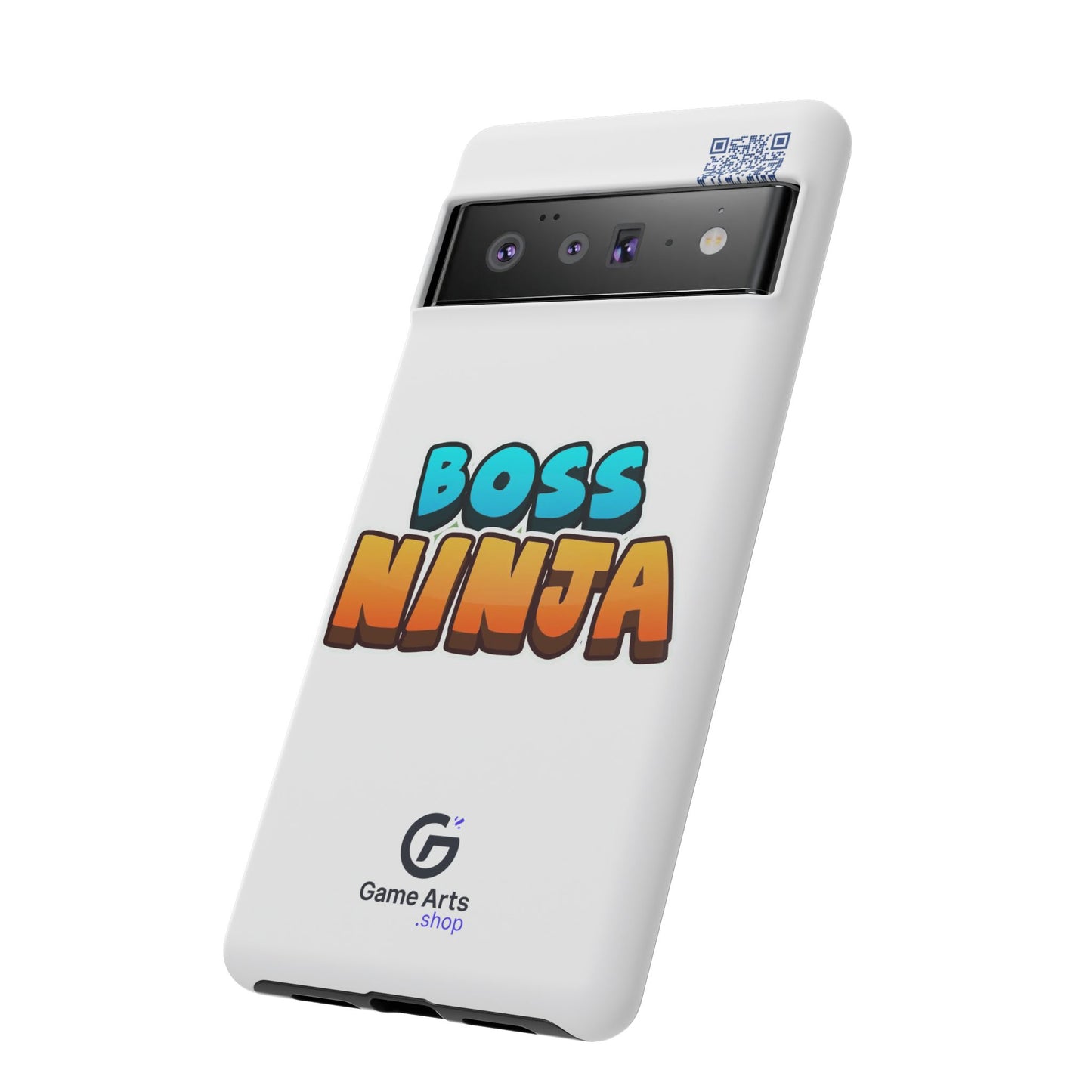Boss Ninja Phone Case - Tough and Stylish Cover, Gamer Gift, Cool Phone Accessory, Fun Design, Unique Tech Protection