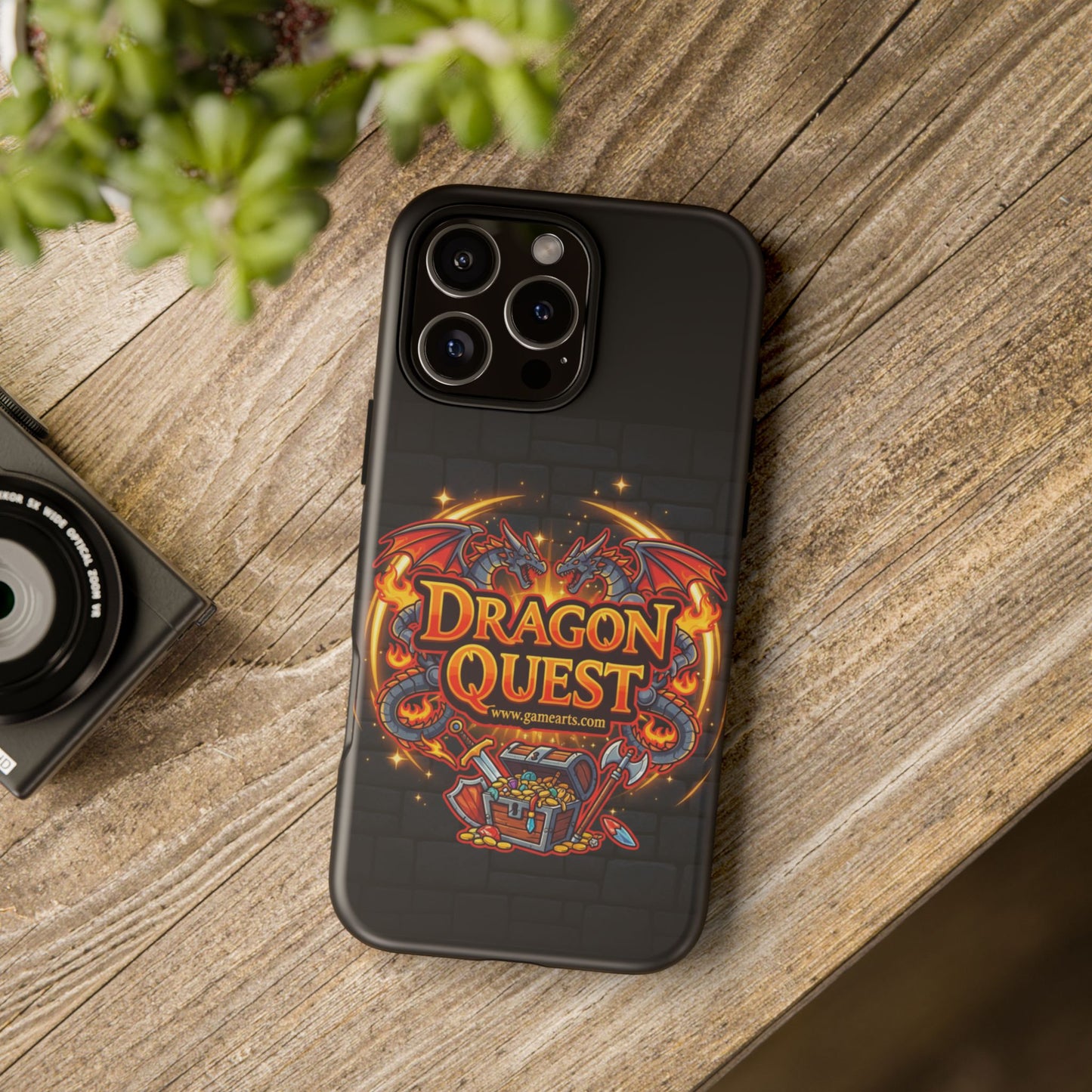Dragon Quest Phone Case - Tough, Cool Gaming Accessories for Gamers, Birthday Gifts, and Holiday Celebrations!