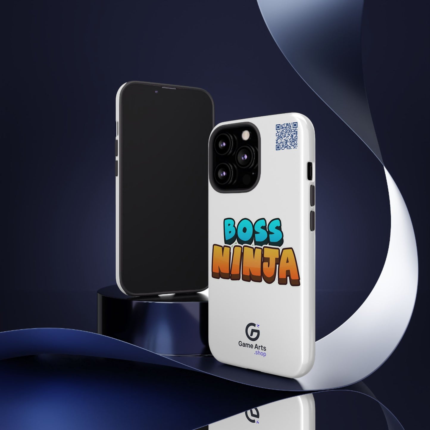 Boss Ninja Phone Case - Tough and Stylish Cover, Gamer Gift, Cool Phone Accessory, Fun Design, Unique Tech Protection