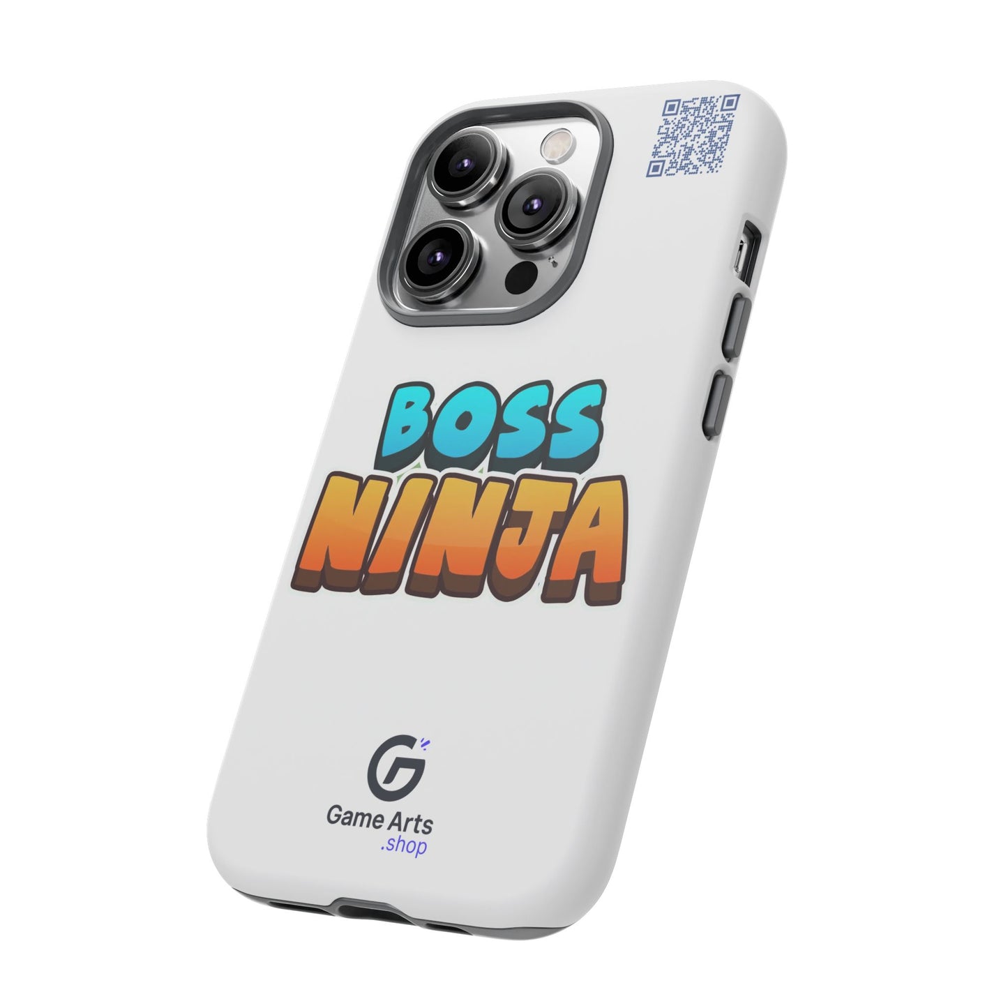 Boss Ninja Phone Case - Tough and Stylish Cover, Gamer Gift, Cool Phone Accessory, Fun Design, Unique Tech Protection