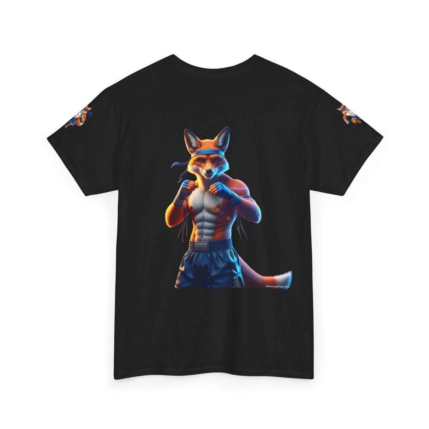 Bubble Fox: Strength & Chill Tee- Relaxation Shirt, Yoga Apparel, Gift for Fox Lovers, Casual Wear, Mindfulness Tee