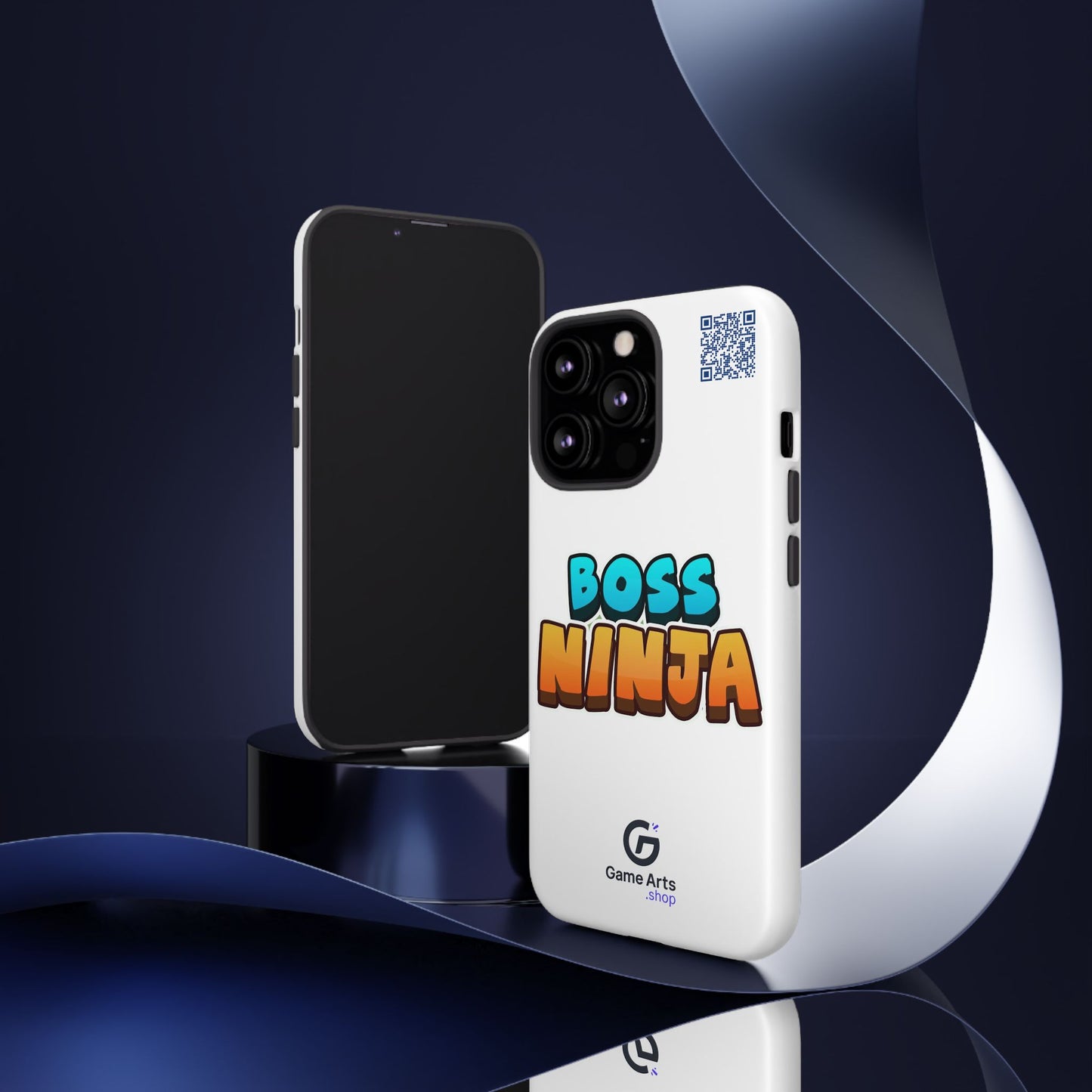 Boss Ninja Phone Case - Tough and Stylish Cover, Gamer Gift, Cool Phone Accessory, Fun Design, Unique Tech Protection