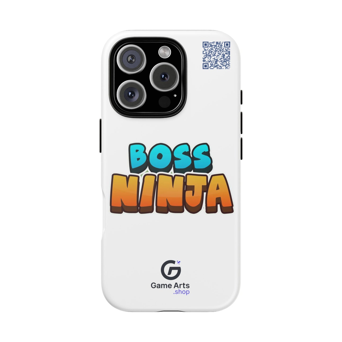 Boss Ninja Phone Case - Tough and Stylish Cover, Gamer Gift, Cool Phone Accessory, Fun Design, Unique Tech Protection