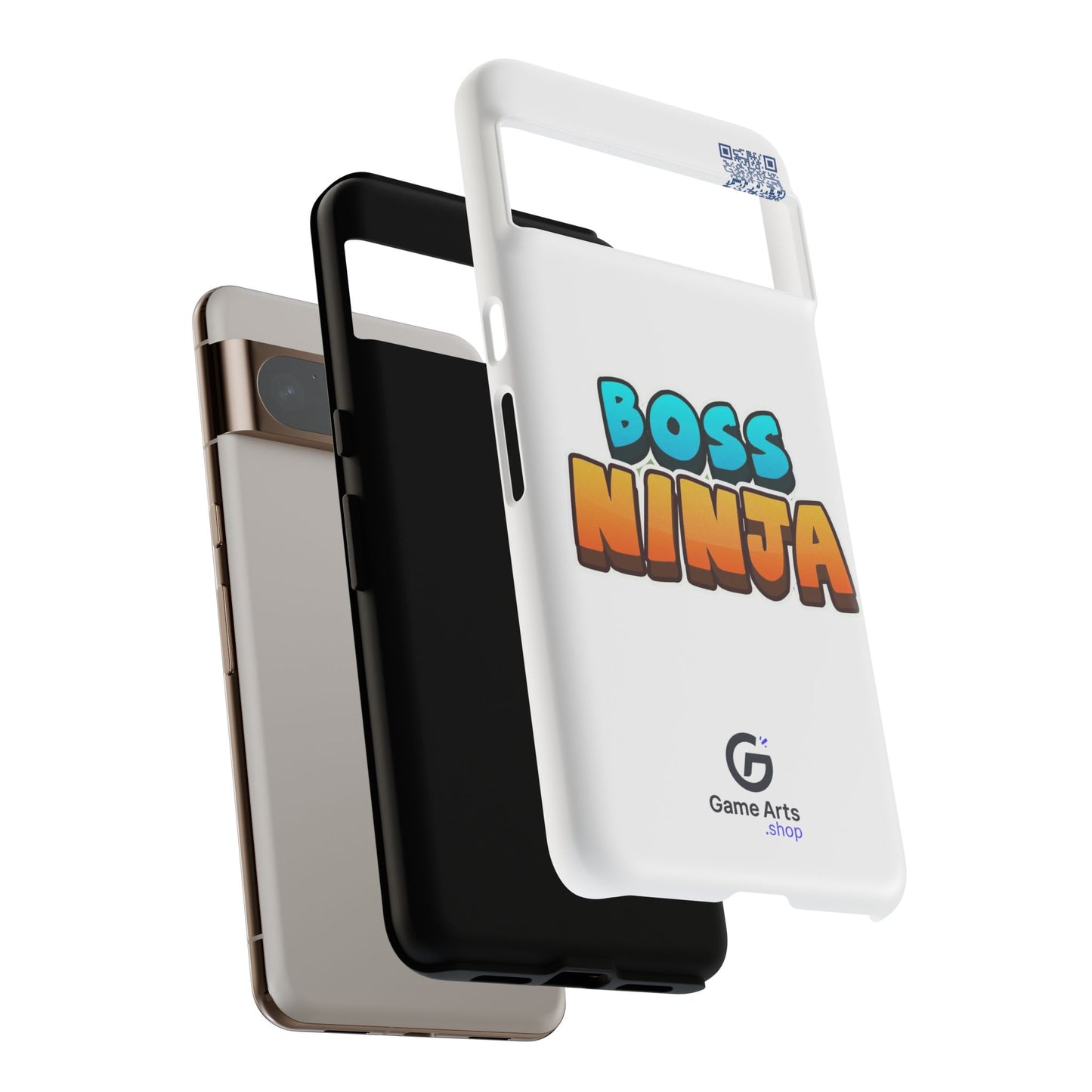 Boss Ninja Phone Case - Tough and Stylish Cover, Gamer Gift, Cool Phone Accessory, Fun Design, Unique Tech Protection