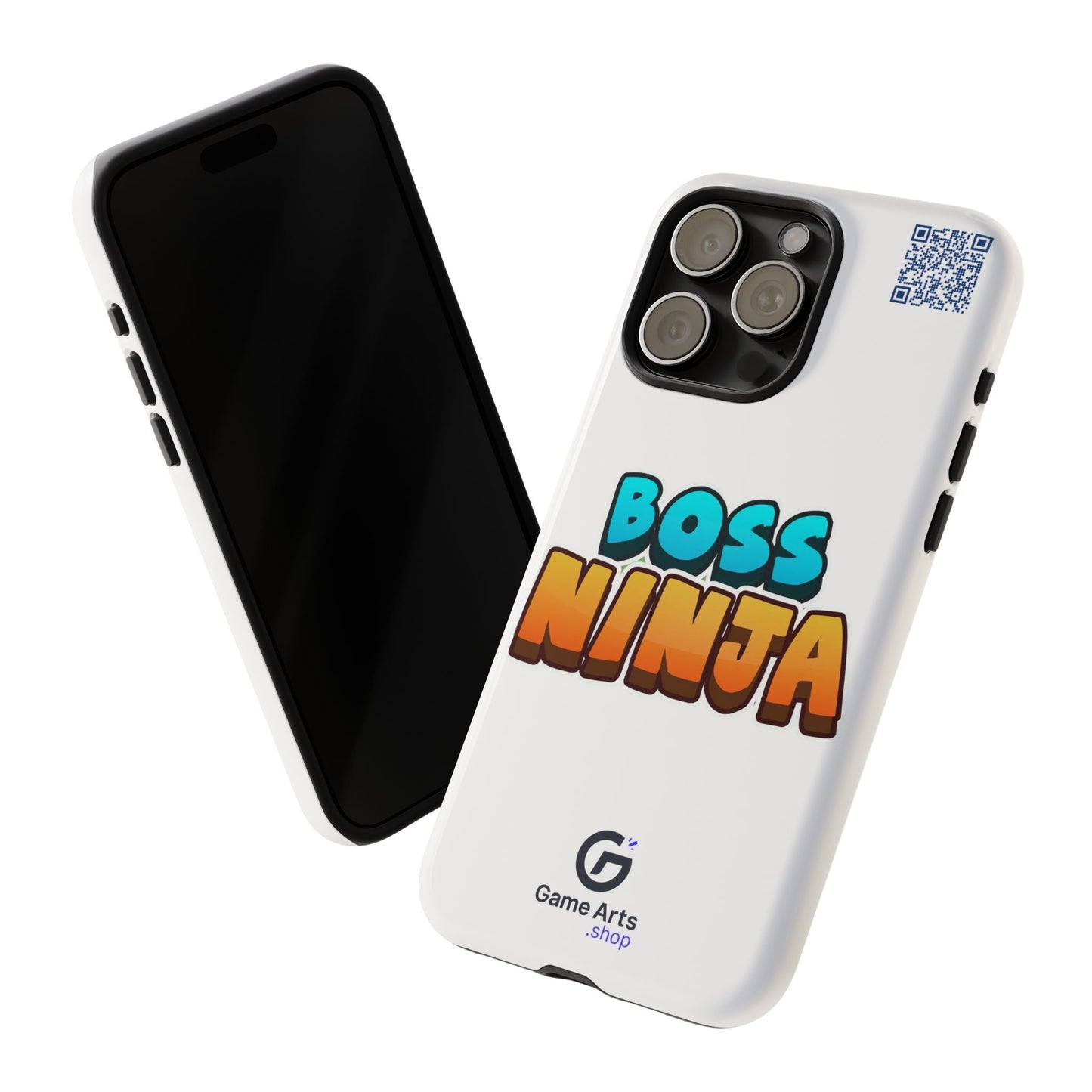 Boss Ninja Phone Case - Tough and Stylish Cover, Gamer Gift, Cool Phone Accessory, Fun Design, Unique Tech Protection