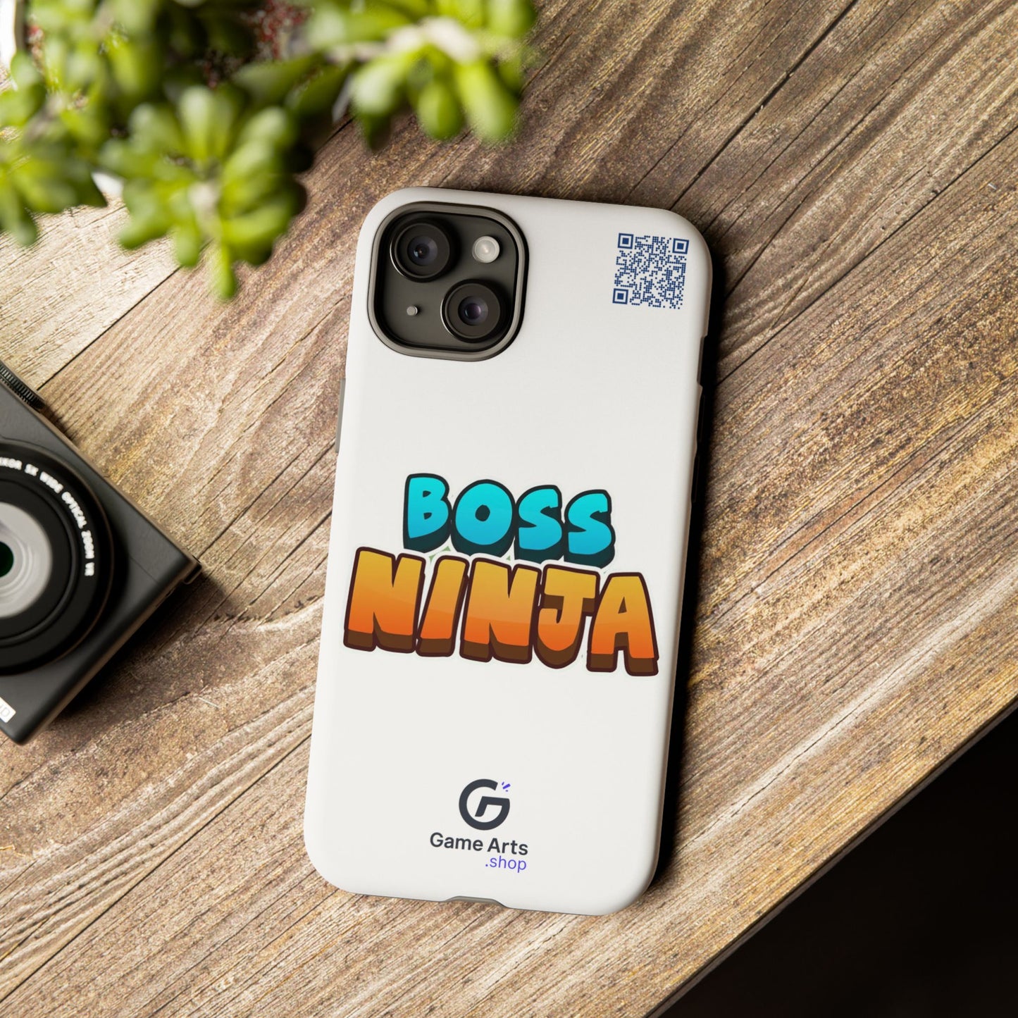 Boss Ninja Phone Case - Tough and Stylish Cover, Gamer Gift, Cool Phone Accessory, Fun Design, Unique Tech Protection