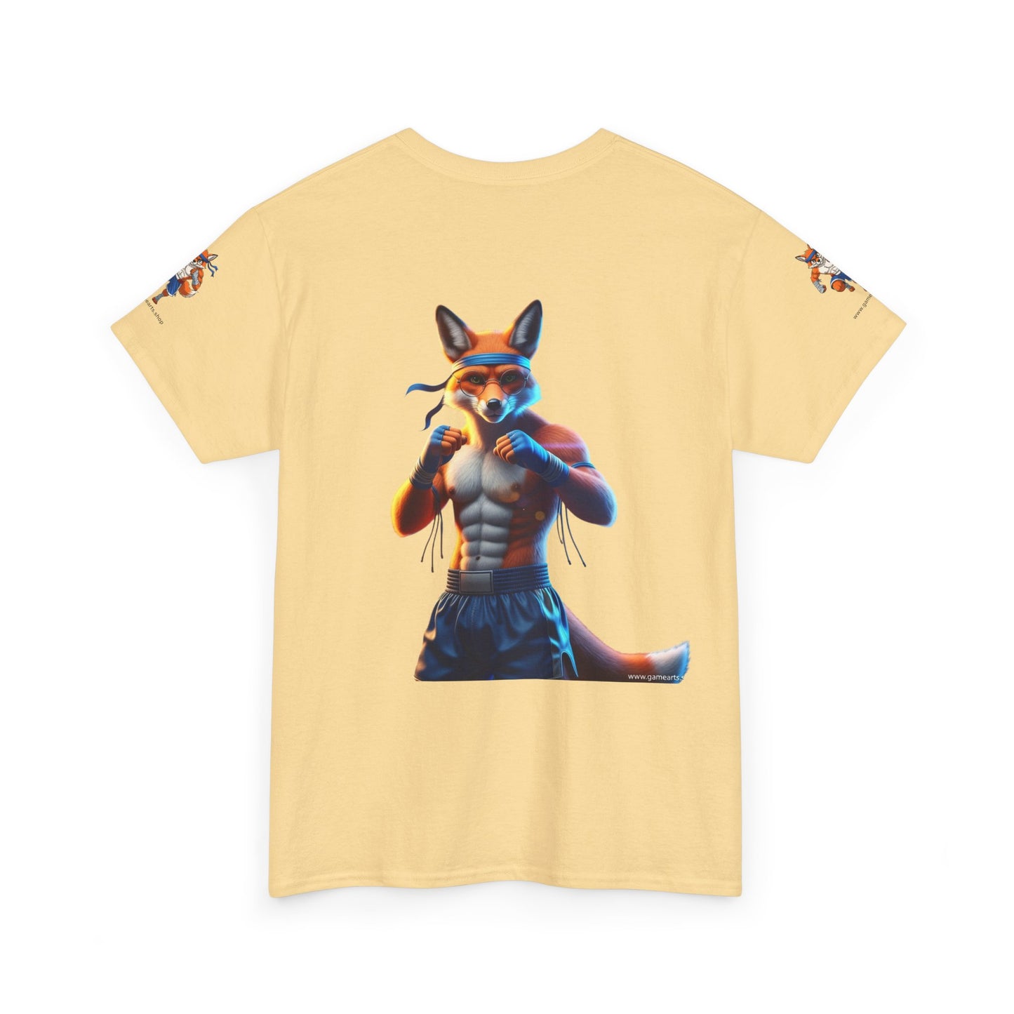 Bubble Fox: Strength & Chill Tee- Relaxation Shirt, Yoga Apparel, Gift for Fox Lovers, Casual Wear, Mindfulness Tee