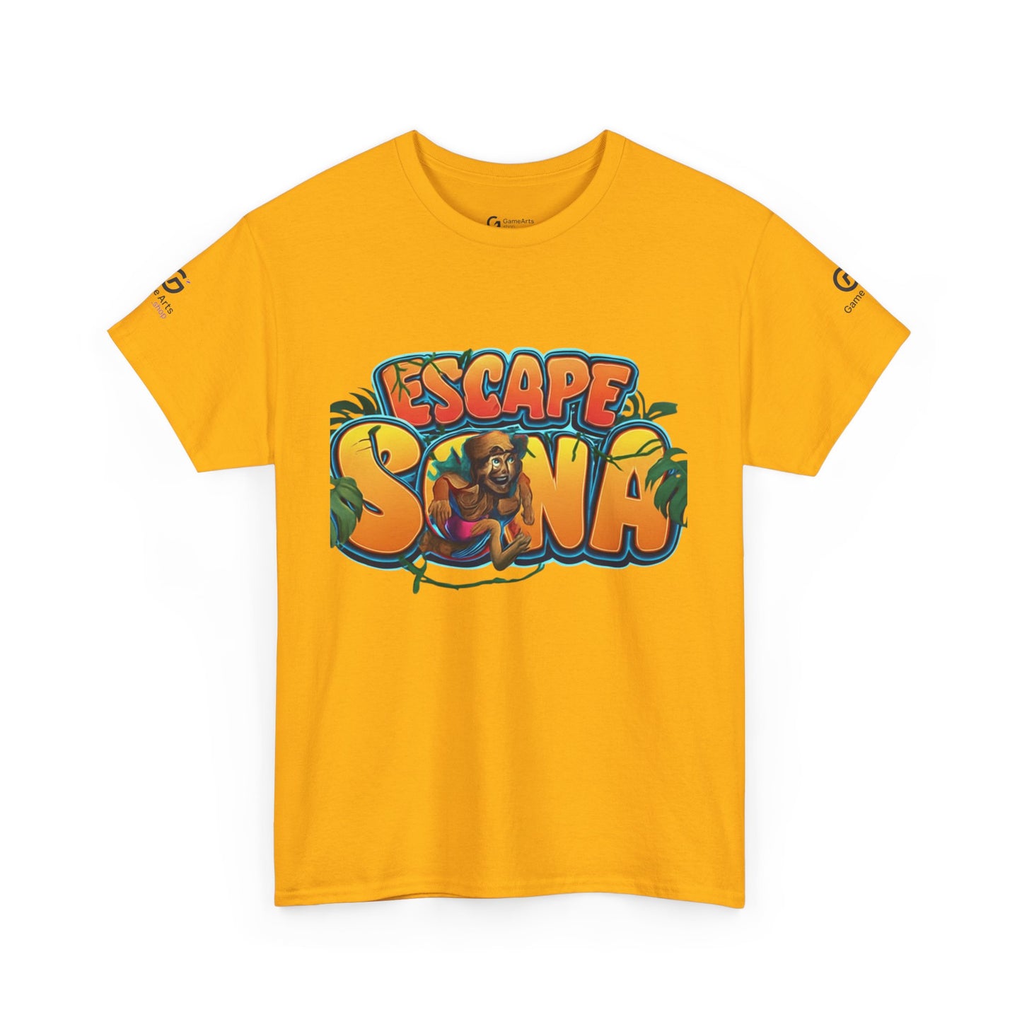Escape Sona Adventure Tee, Unisex Cotton T-Shirt, Jungle Theme Shirt, Gift for Adventure Lovers, Fun Escape Room Shirt
