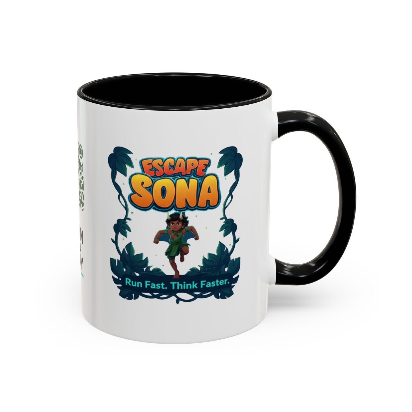 MahaSona Accent Mug – Sip in Style, Escape in Spirit - Whimsical Gift , Fun Drinkware, Perfect for Birthdays, Holidays, Office Decor