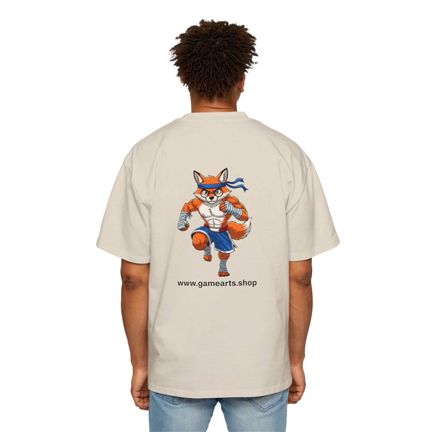 “Bubble Fox: Motion Art Oversized Tee Featuring Playful Fox Design, Casual Tee, Gift for Him, Unique Graphic T-Shirt, Streetwear Essentials, [...]