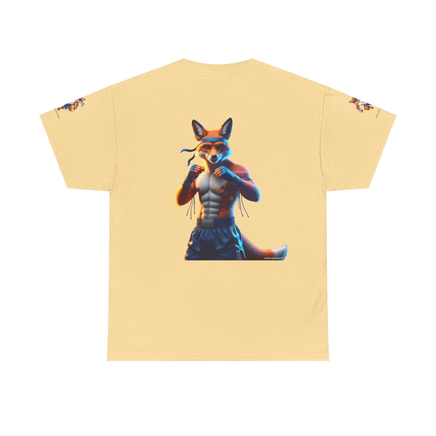 Bubble Fox: Strength & Chill Tee- Relaxation Shirt, Yoga Apparel, Gift for Fox Lovers, Casual Wear, Mindfulness Tee