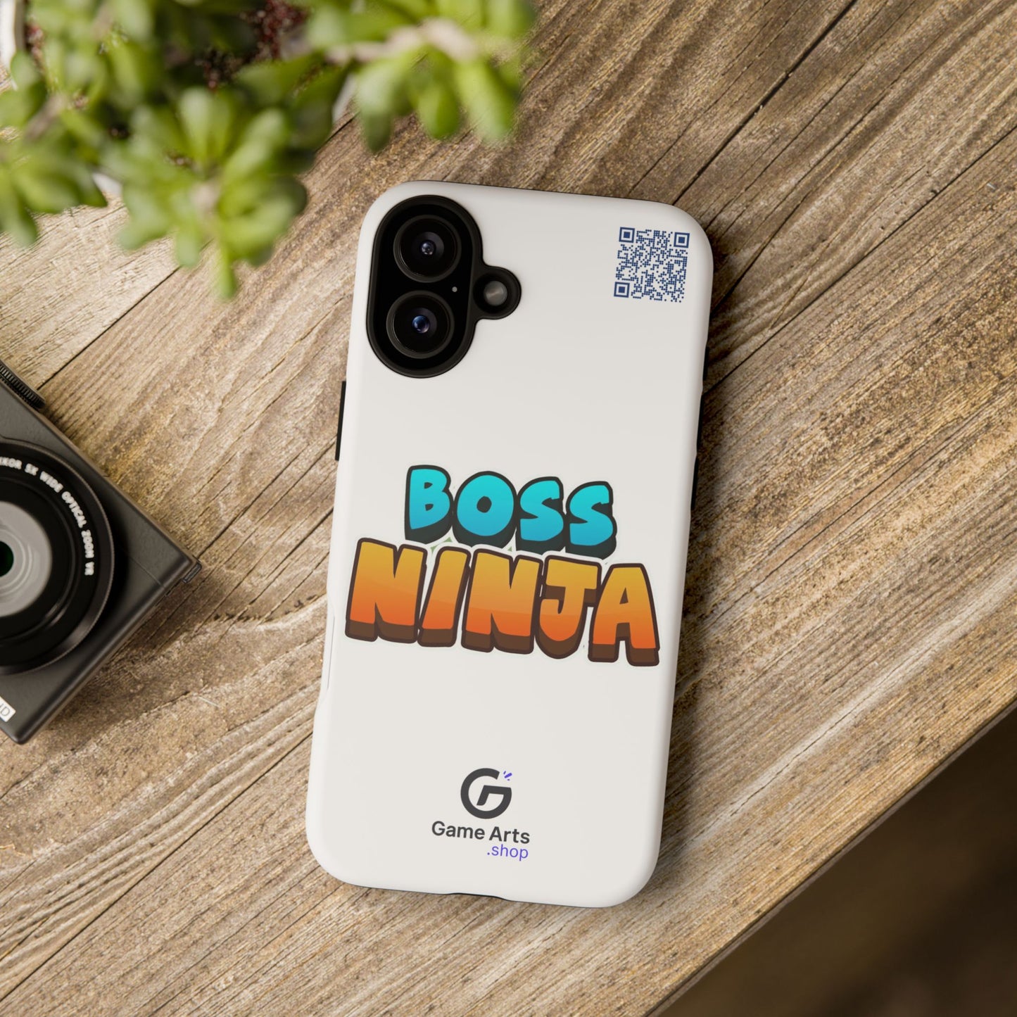 Boss Ninja Phone Case - Tough and Stylish Cover, Gamer Gift, Cool Phone Accessory, Fun Design, Unique Tech Protection