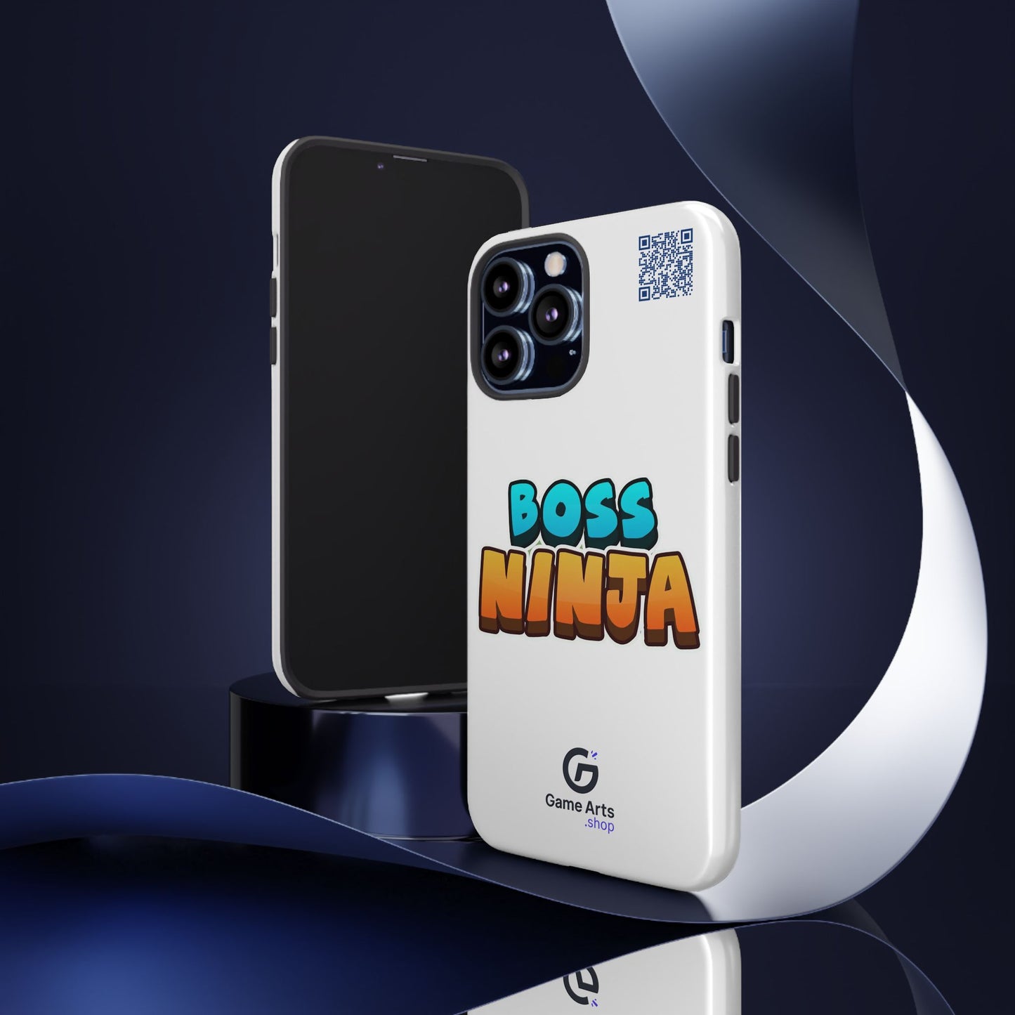 Boss Ninja Phone Case - Tough and Stylish Cover, Gamer Gift, Cool Phone Accessory, Fun Design, Unique Tech Protection