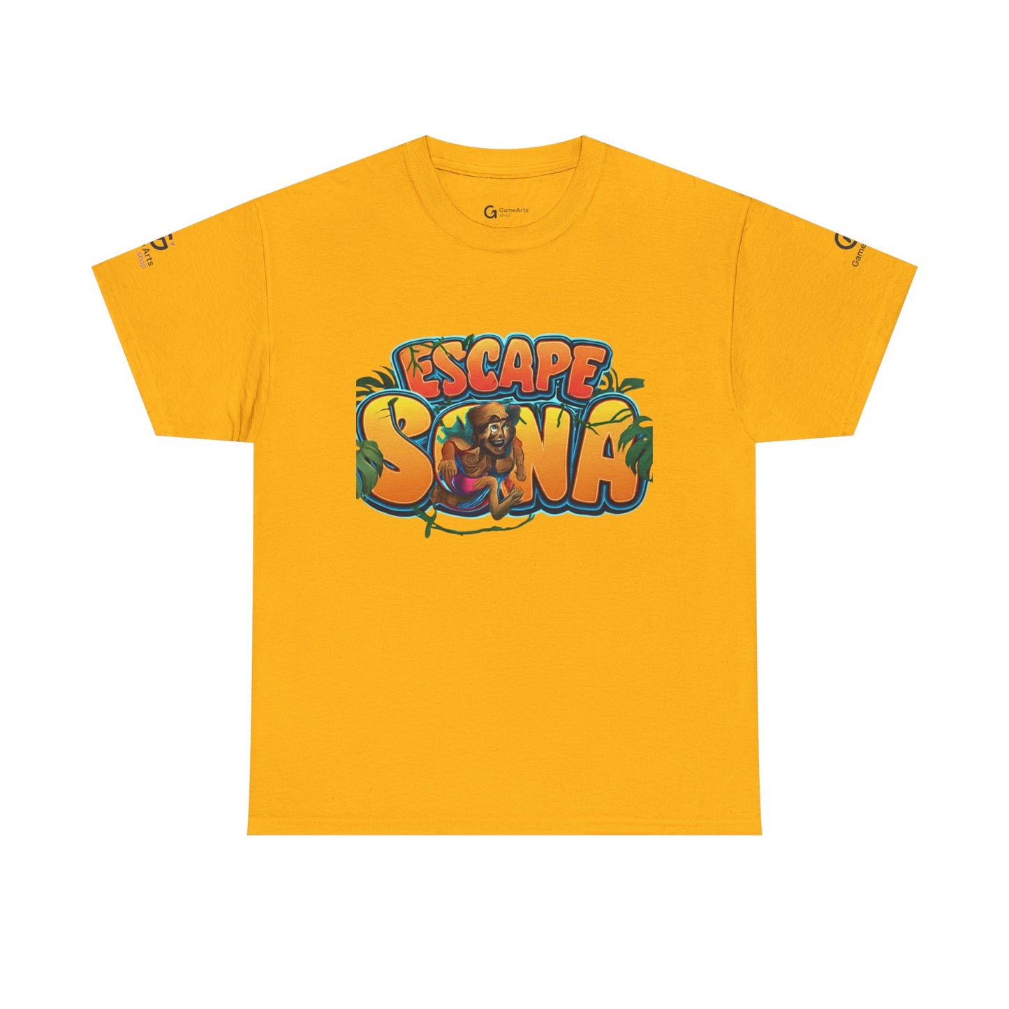 Escape Sona Adventure Tee, Unisex Cotton T-Shirt, Jungle Theme Shirt, Gift for Adventure Lovers, Fun Escape Room Shirt