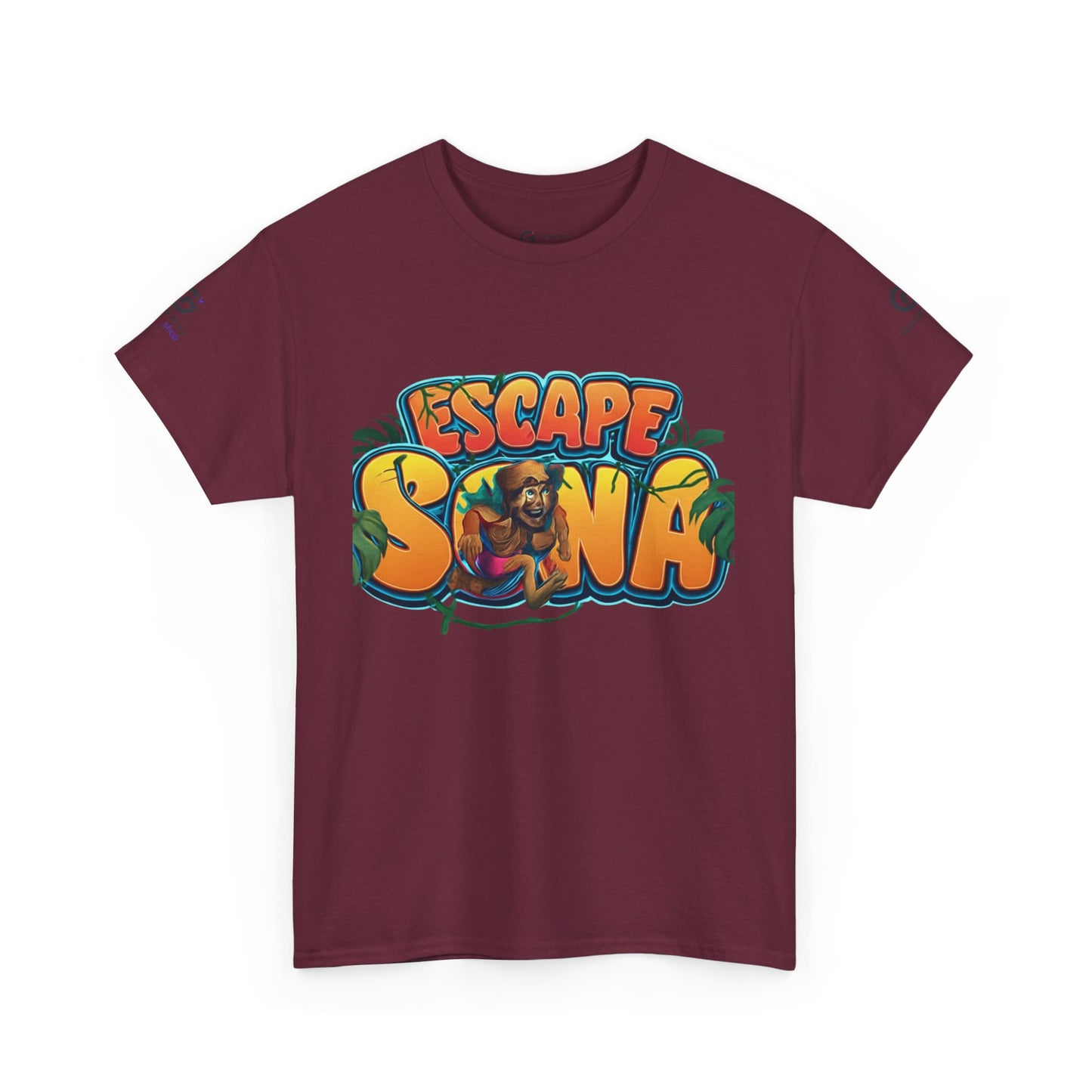 Escape Sona Adventure Tee, Unisex Cotton T-Shirt, Jungle Theme Shirt, Gift for Adventure Lovers, Fun Escape Room Shirt