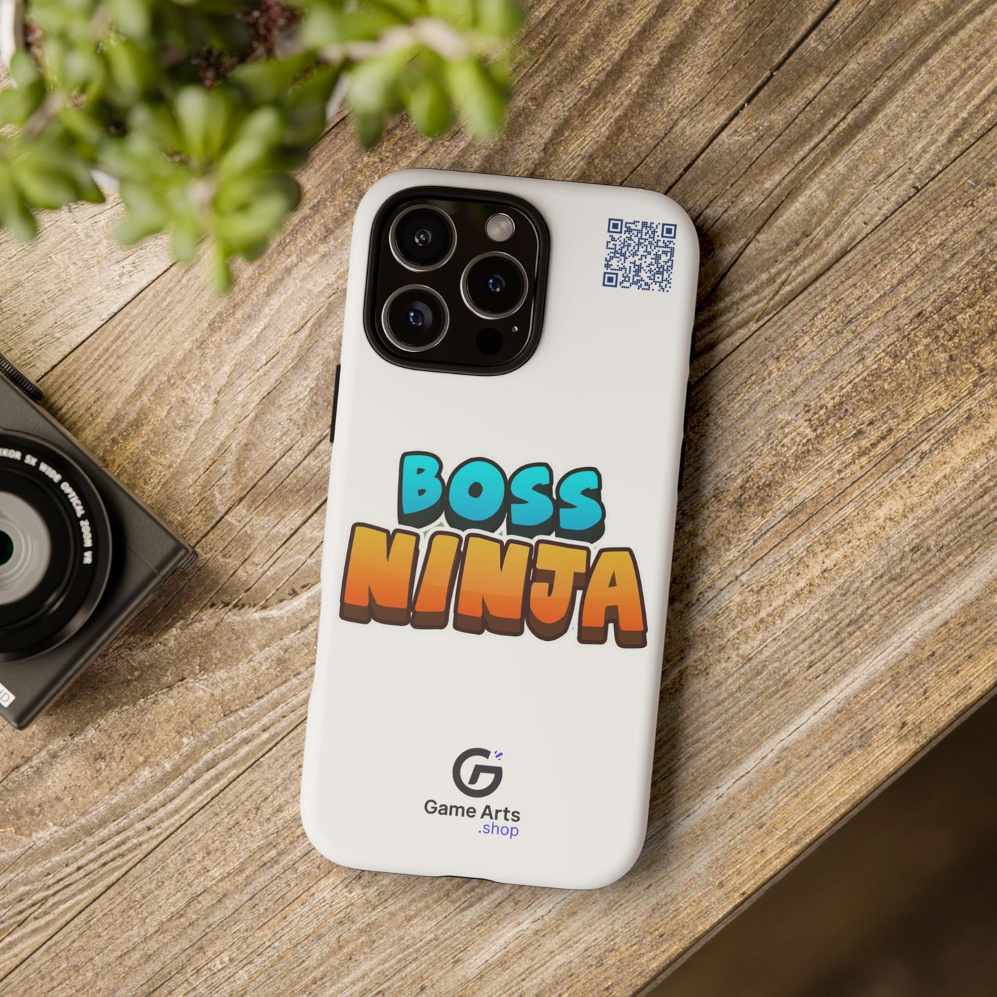 Boss Ninja Phone Case - Tough and Stylish Cover, Gamer Gift, Cool Phone Accessory, Fun Design, Unique Tech Protection