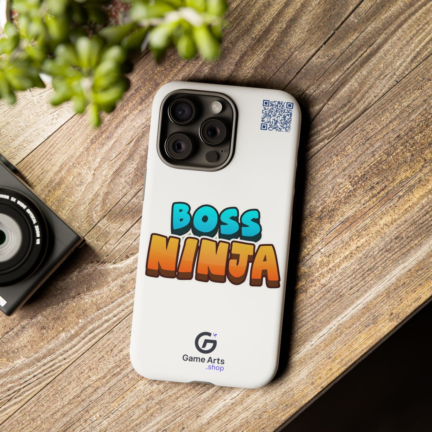 Boss Ninja Phone Case - Tough and Stylish Cover, Gamer Gift, Cool Phone Accessory, Fun Design, Unique Tech Protection