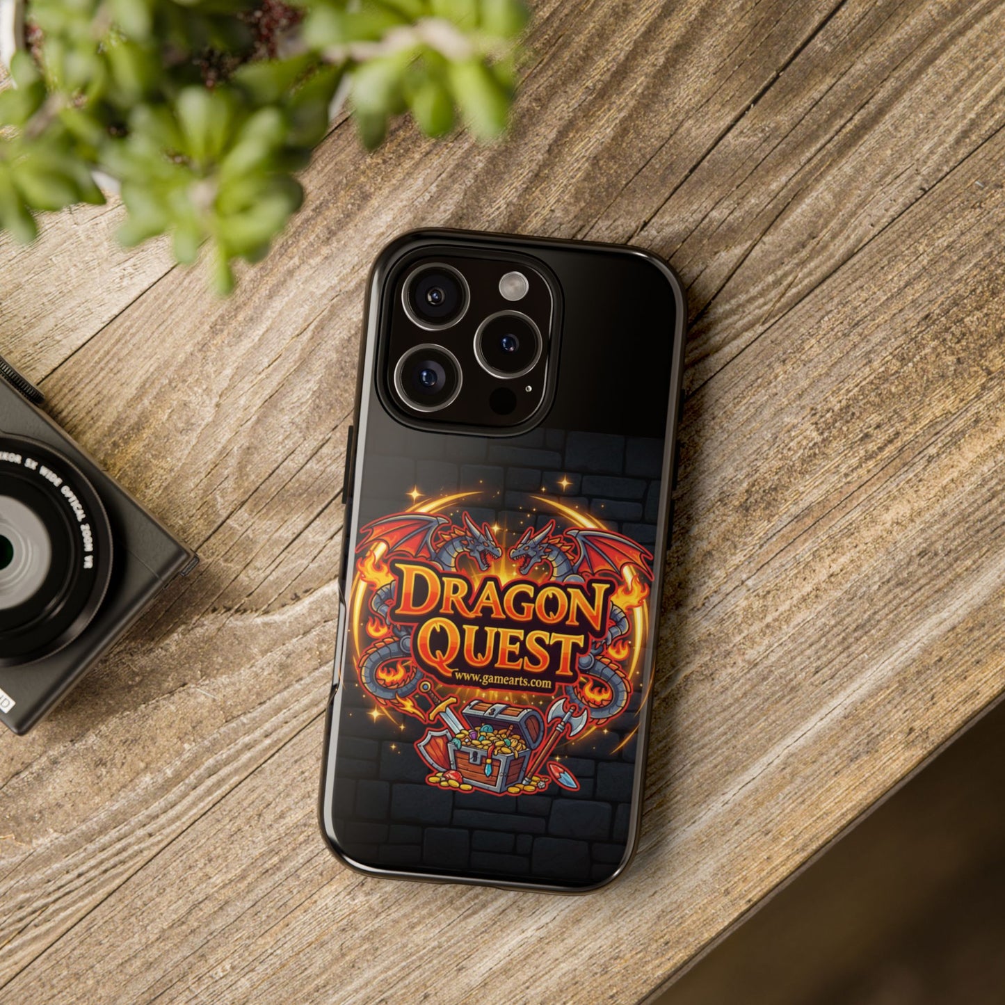 Dragon Quest Phone Case - Tough, Cool Gaming Accessories for Gamers, Birthday Gifts, and Holiday Celebrations!