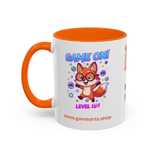 Bubble Fox Coffee Mug: Level Up Your Style, Cute Fox Design, Perfect for Coffee Lovers, Unique Home Decor