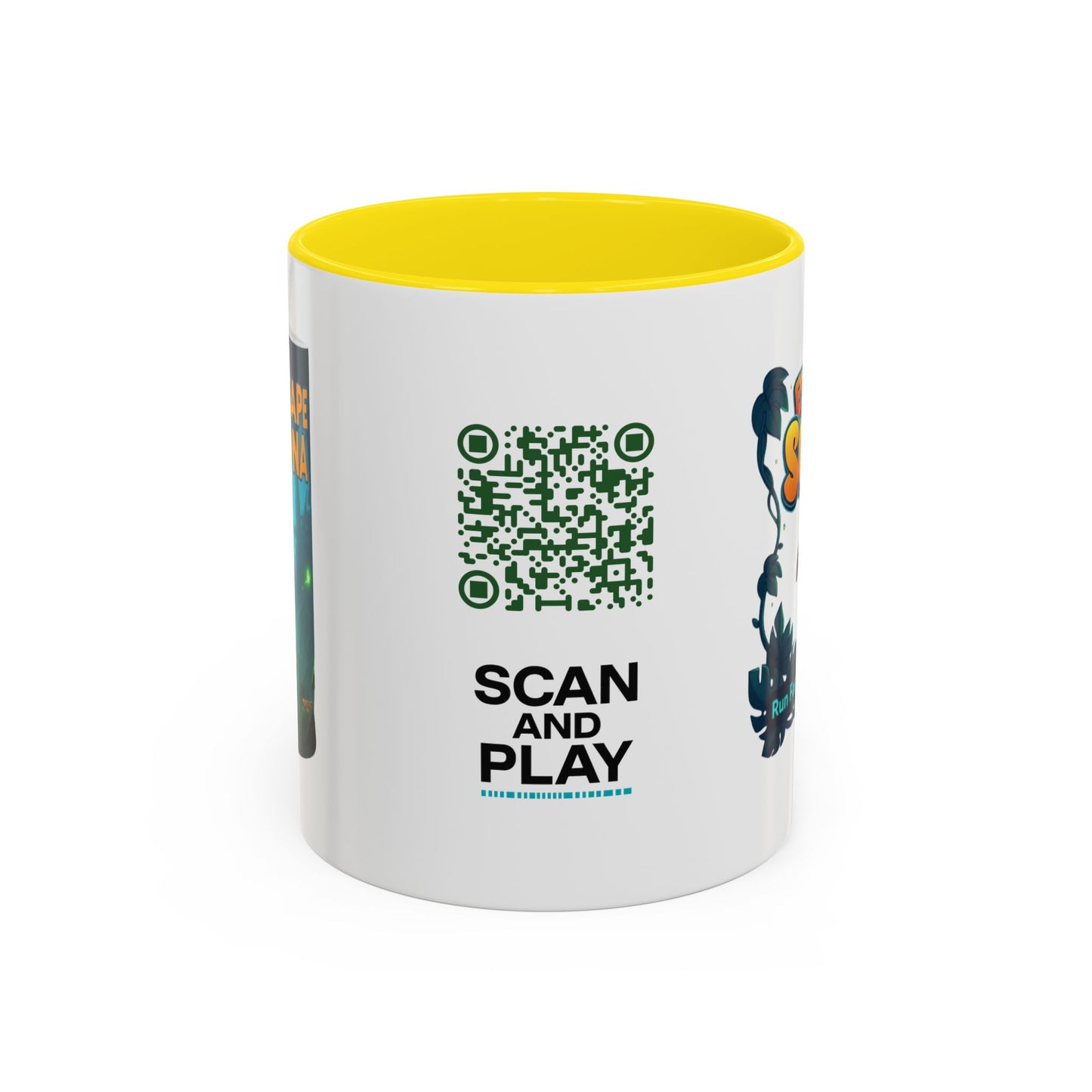 MahaSona Accent Mug – Sip in Style, Escape in Spirit - Whimsical Gift , Fun Drinkware, Perfect for Birthdays, Holidays, Office Decor