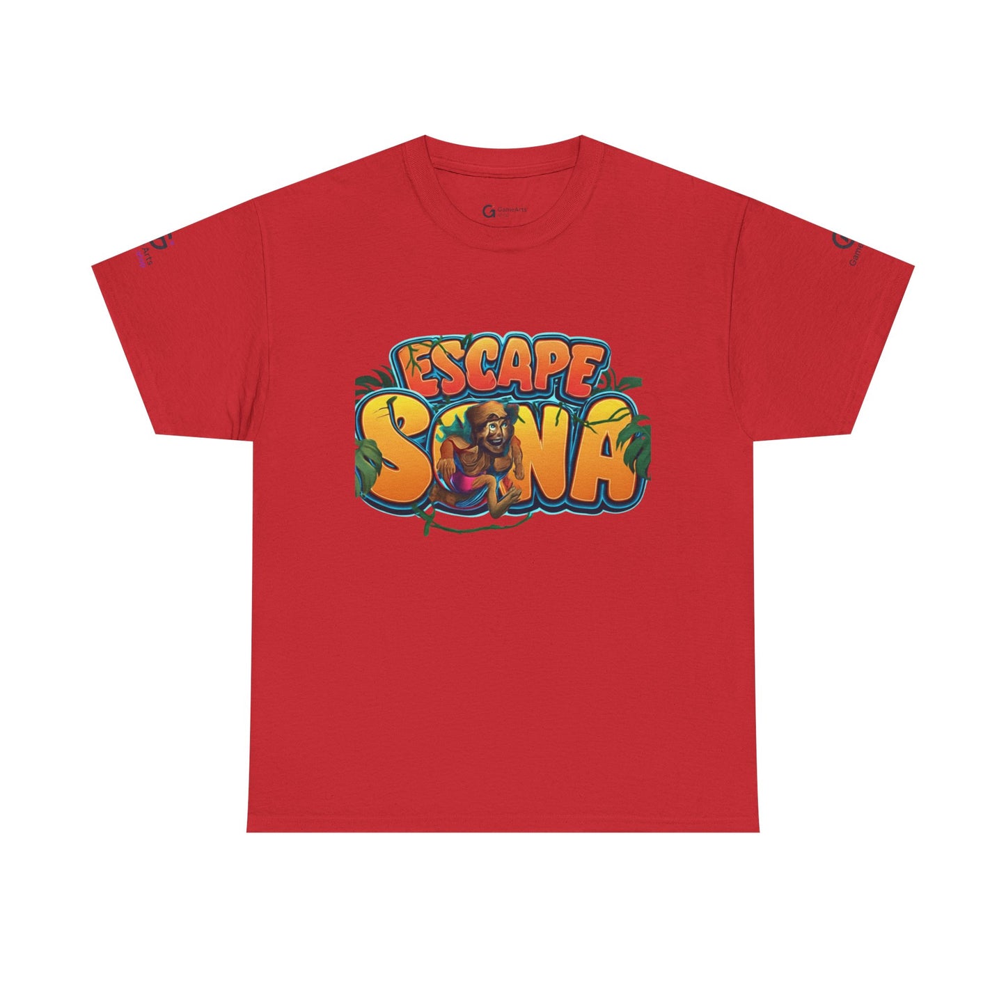 Escape Sona Adventure Tee, Unisex Cotton T-Shirt, Jungle Theme Shirt, Gift for Adventure Lovers, Fun Escape Room Shirt
