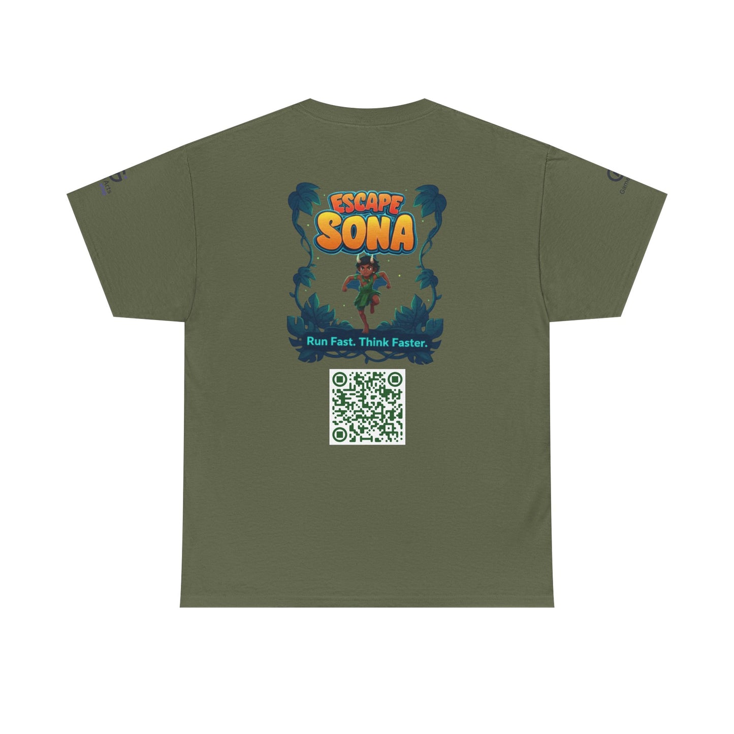 Escape Sona Adventure Tee, Unisex Cotton T-Shirt, Jungle Theme Shirt, Gift for Adventure Lovers, Fun Escape Room Shirt