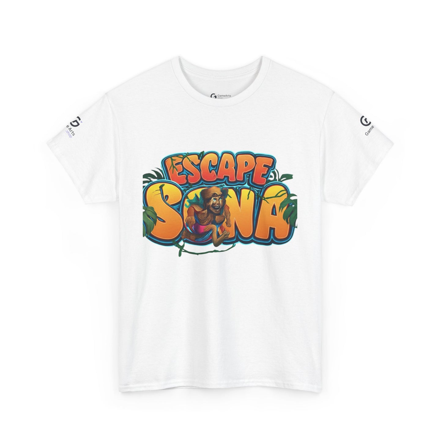Escape Sona Adventure Tee, Unisex Cotton T-Shirt, Jungle Theme Shirt, Gift for Adventure Lovers, Fun Escape Room Shirt