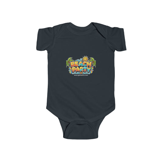 Beach Baby Bodysuit, Cute Infant Outfit, Summer Baby Clothes, Unisex Baby Gift, Tropical Baby Wear