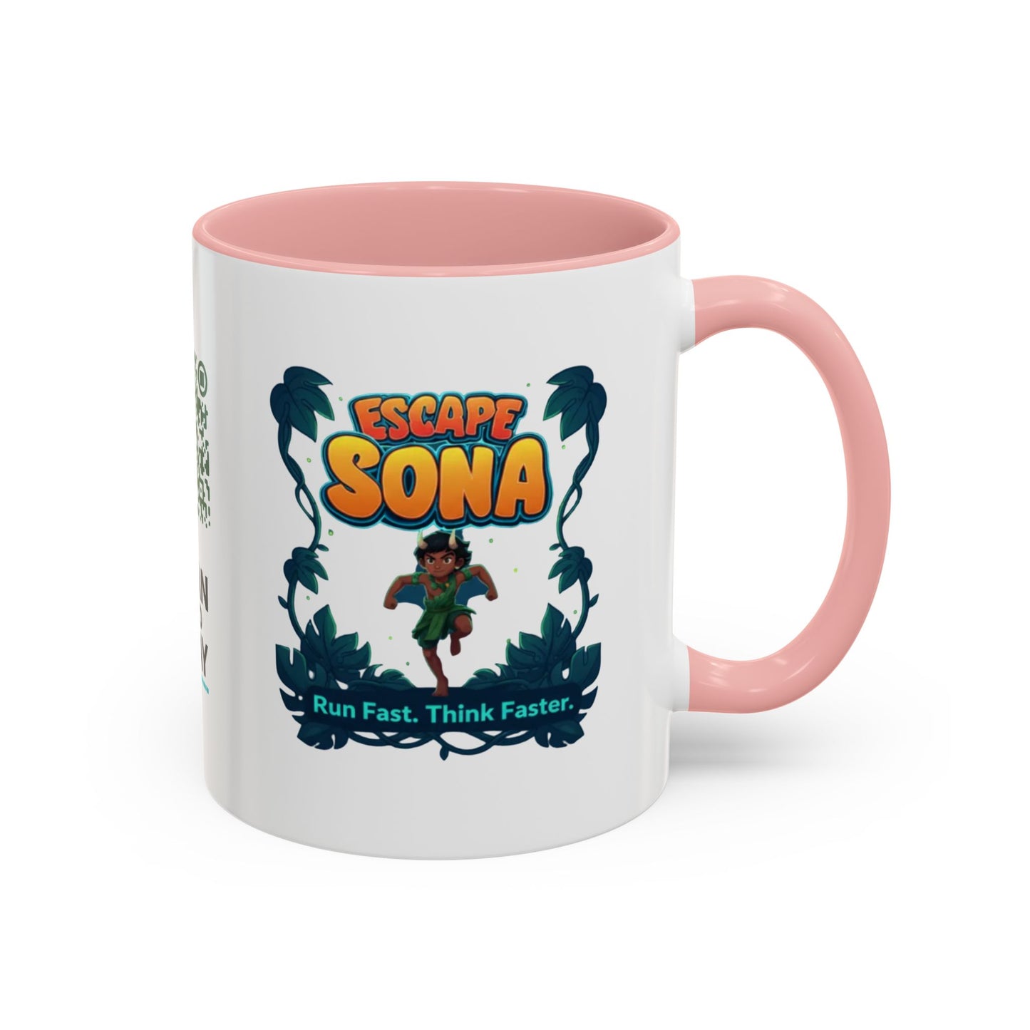 MahaSona Accent Mug – Sip in Style, Escape in Spirit - Whimsical Gift , Fun Drinkware, Perfect for Birthdays, Holidays, Office Decor