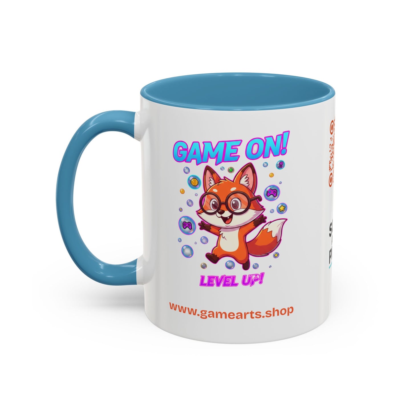 Bubble Fox Coffee Mug: Level Up Your Style, Cute Fox Design, Perfect for Coffee Lovers, Unique Home Decor