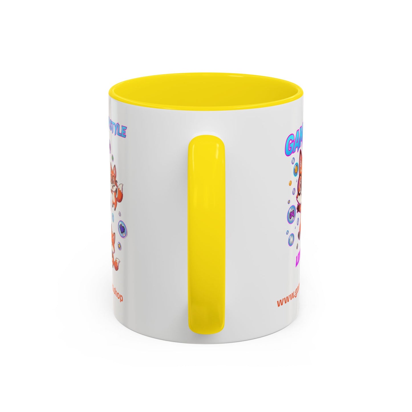 Bubble Fox Coffee Mug: Level Up Your Style, Cute Fox Design, Perfect for Coffee Lovers, Unique Home Decor