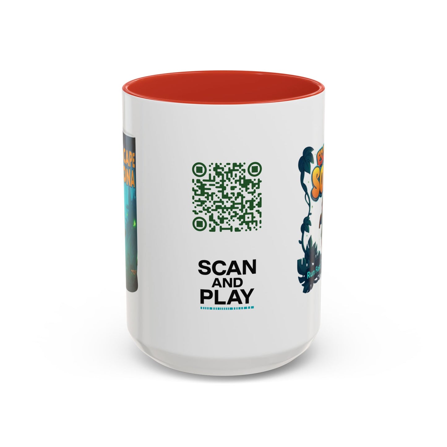 MahaSona Accent Mug – Sip in Style, Escape in Spirit - Whimsical Gift , Fun Drinkware, Perfect for Birthdays, Holidays, Office Decor