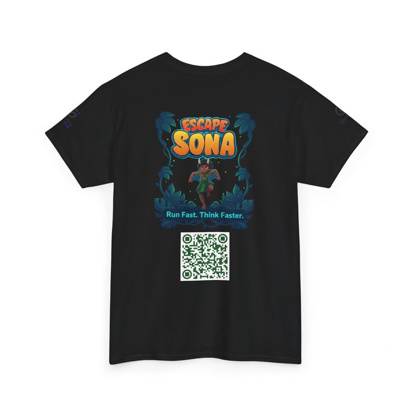 Escape Sona Adventure Tee, Unisex Cotton T-Shirt, Jungle Theme Shirt, Gift for Adventure Lovers, Fun Escape Room Shirt