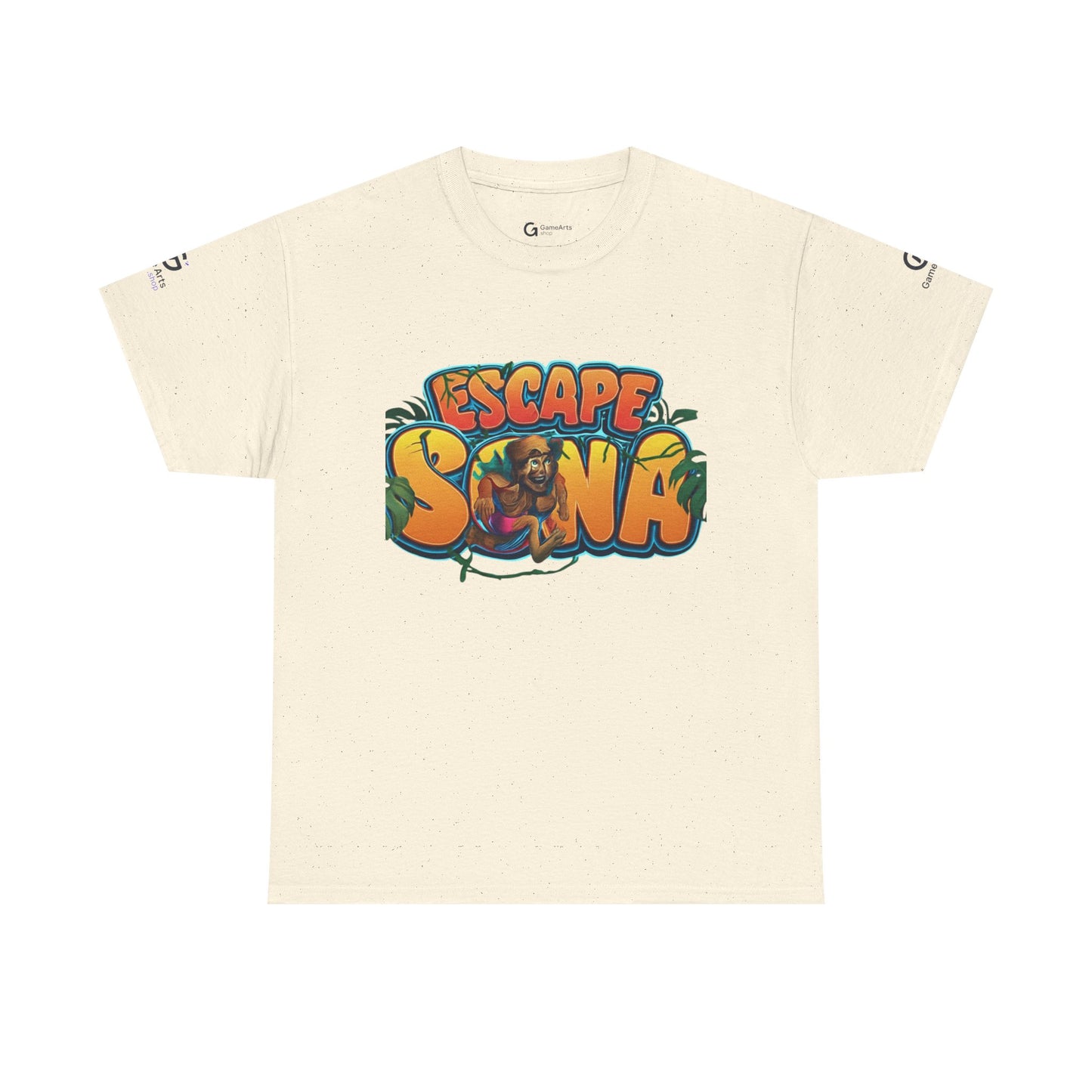 Escape Sona Adventure Tee, Unisex Cotton T-Shirt, Jungle Theme Shirt, Gift for Adventure Lovers, Fun Escape Room Shirt