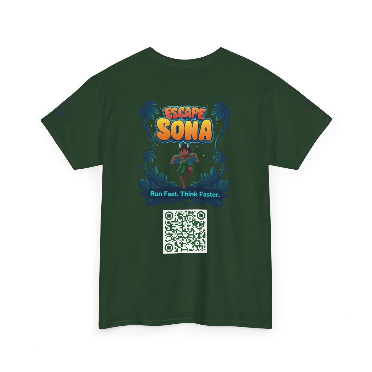Escape Sona Adventure Tee, Unisex Cotton T-Shirt, Jungle Theme Shirt, Gift for Adventure Lovers, Fun Escape Room Shirt