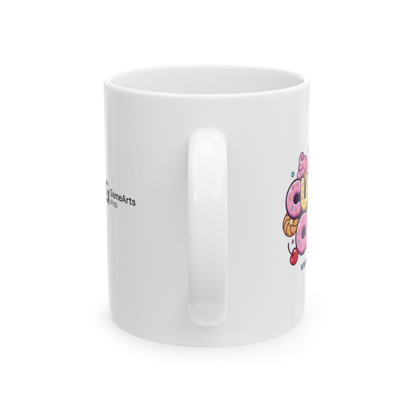 Cupcake Craze Ceramic Mug - Fun Coffee Cup, Gift for Bakers, Kitchen Decor, Birthday Party Essential, Sweet Treat Lover