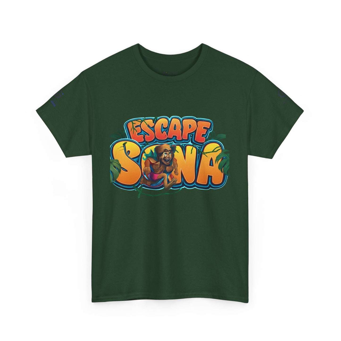 Escape Sona Adventure Tee, Unisex Cotton T-Shirt, Jungle Theme Shirt, Gift for Adventure Lovers, Fun Escape Room Shirt
