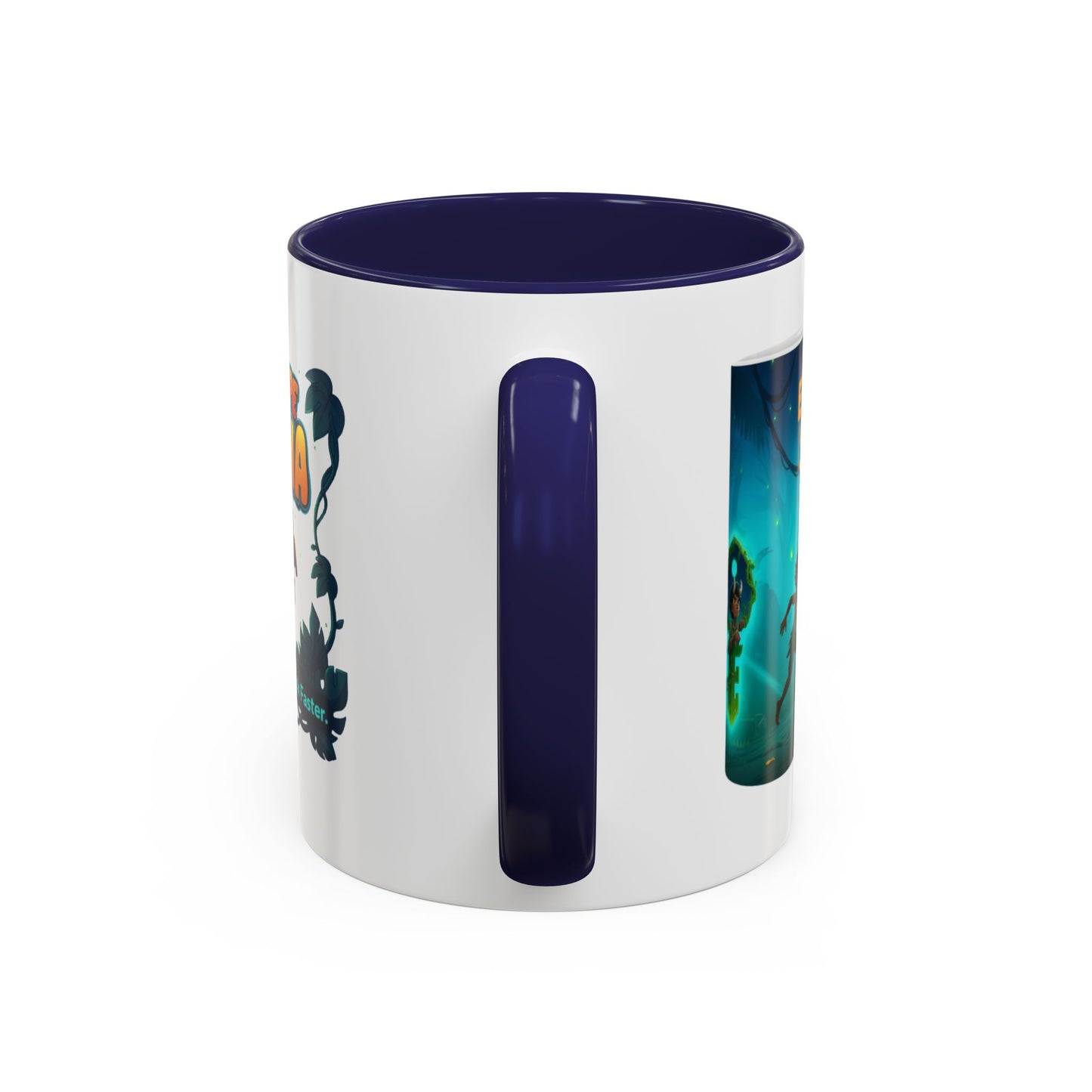 MahaSona Accent Mug – Sip in Style, Escape in Spirit - Whimsical Gift , Fun Drinkware, Perfect for Birthdays, Holidays, Office Decor