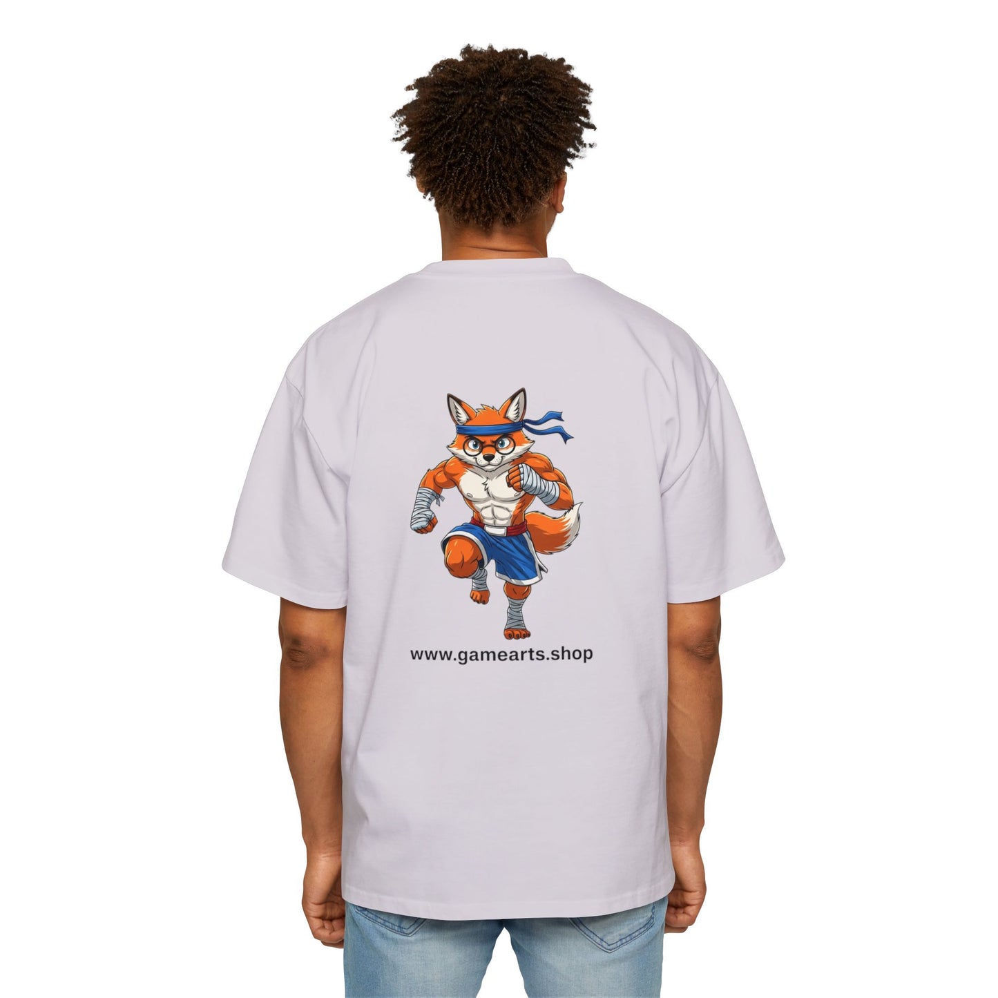 “Bubble Fox: Motion Art Oversized Tee Featuring Playful Fox Design, Casual Tee, Gift for Him, Unique Graphic T-Shirt, Streetwear Essentials, [...]