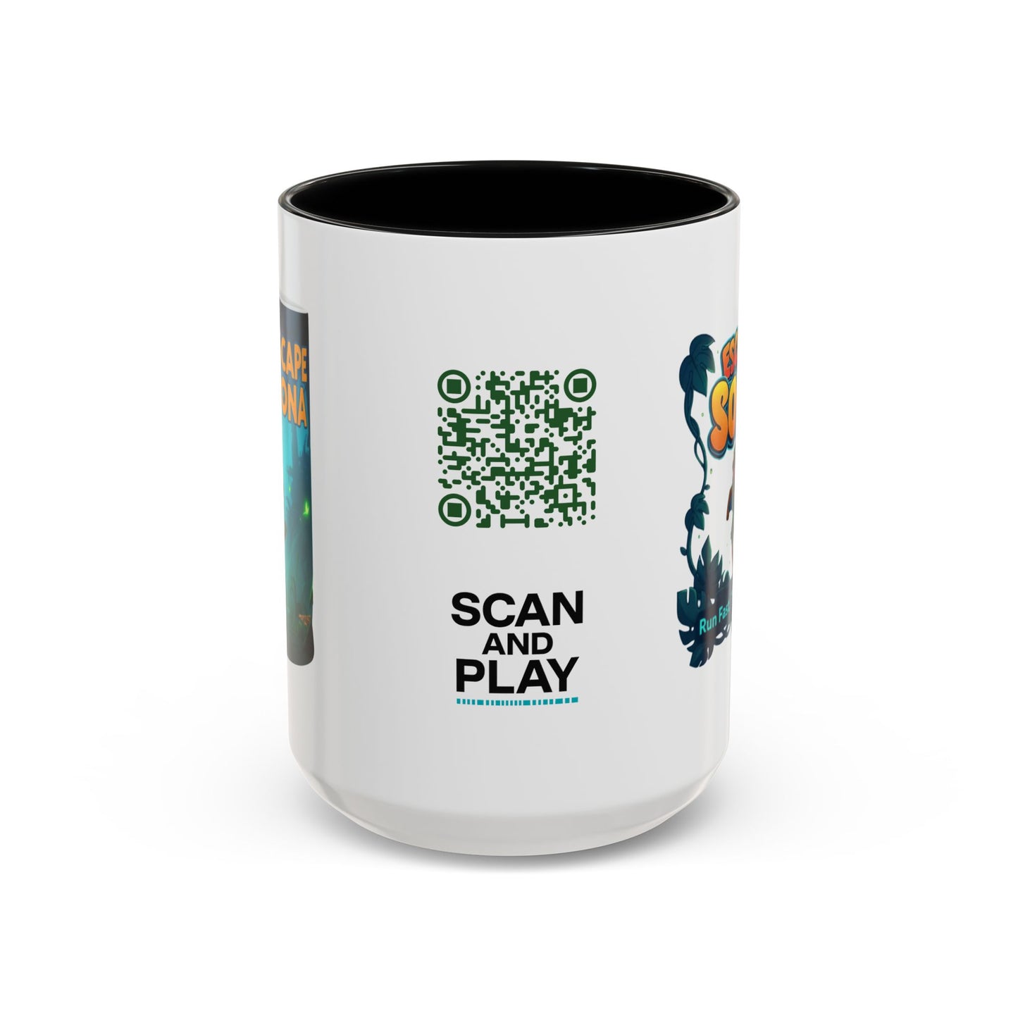 MahaSona Accent Mug – Sip in Style, Escape in Spirit - Whimsical Gift , Fun Drinkware, Perfect for Birthdays, Holidays, Office Decor