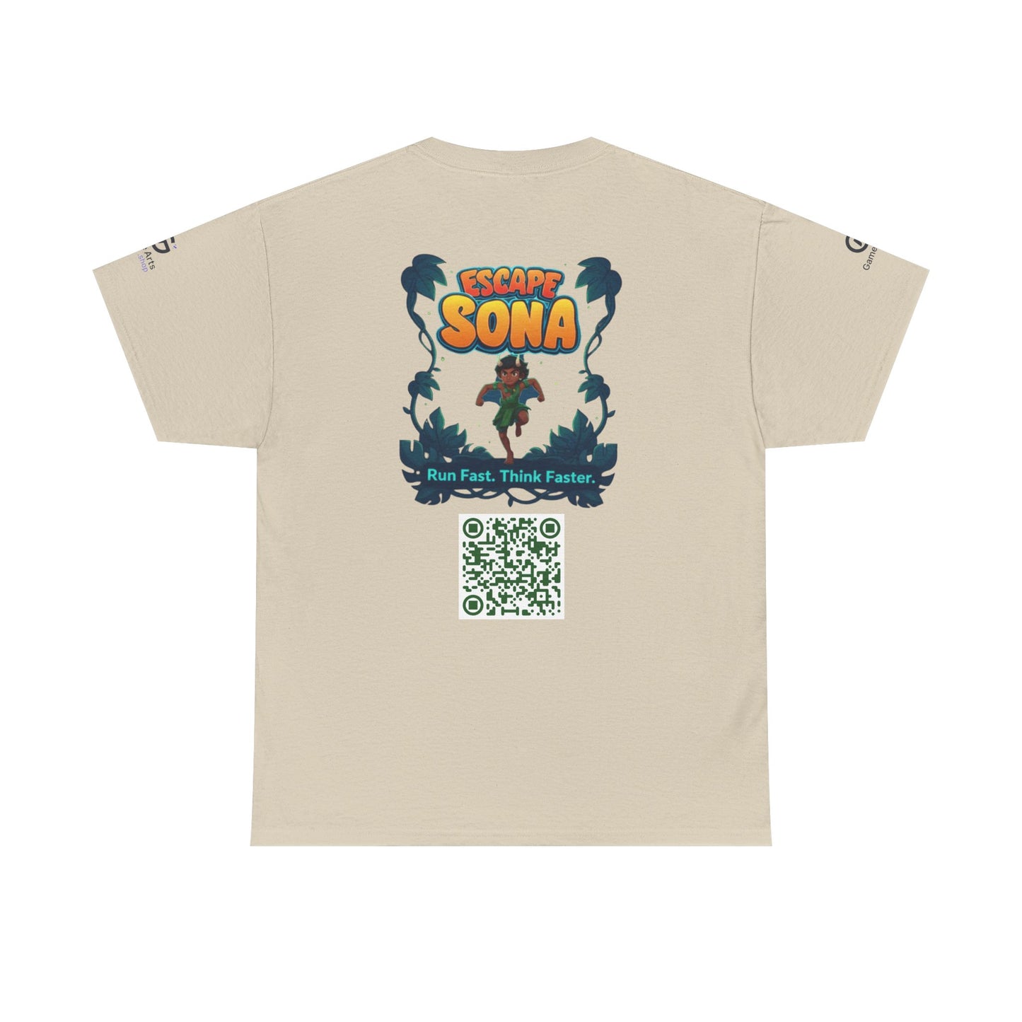Escape Sona Adventure Tee, Unisex Cotton T-Shirt, Jungle Theme Shirt, Gift for Adventure Lovers, Fun Escape Room Shirt