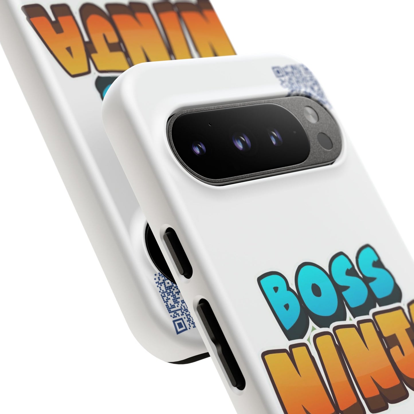 Boss Ninja Phone Case - Tough and Stylish Cover, Gamer Gift, Cool Phone Accessory, Fun Design, Unique Tech Protection