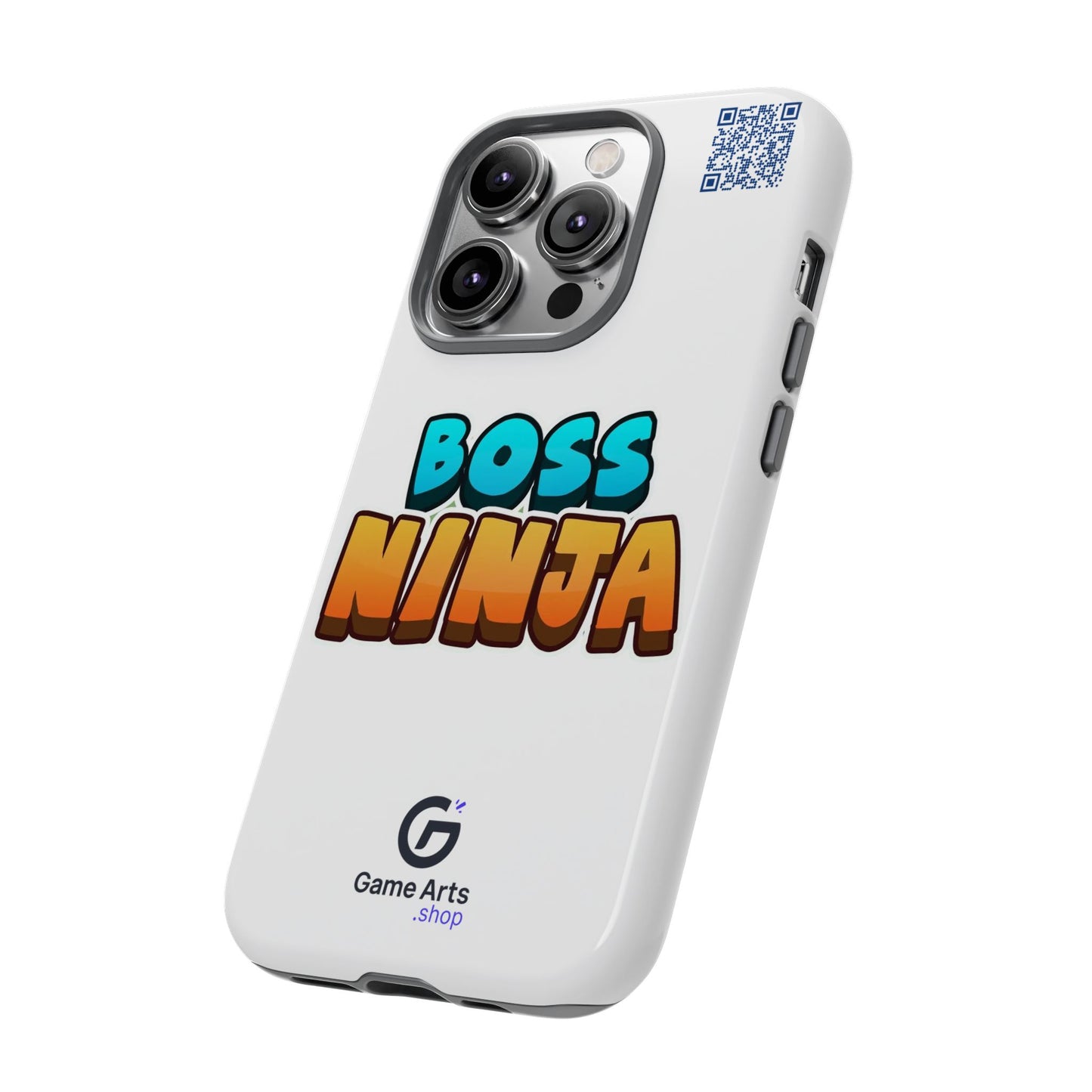 Boss Ninja Phone Case - Tough and Stylish Cover, Gamer Gift, Cool Phone Accessory, Fun Design, Unique Tech Protection