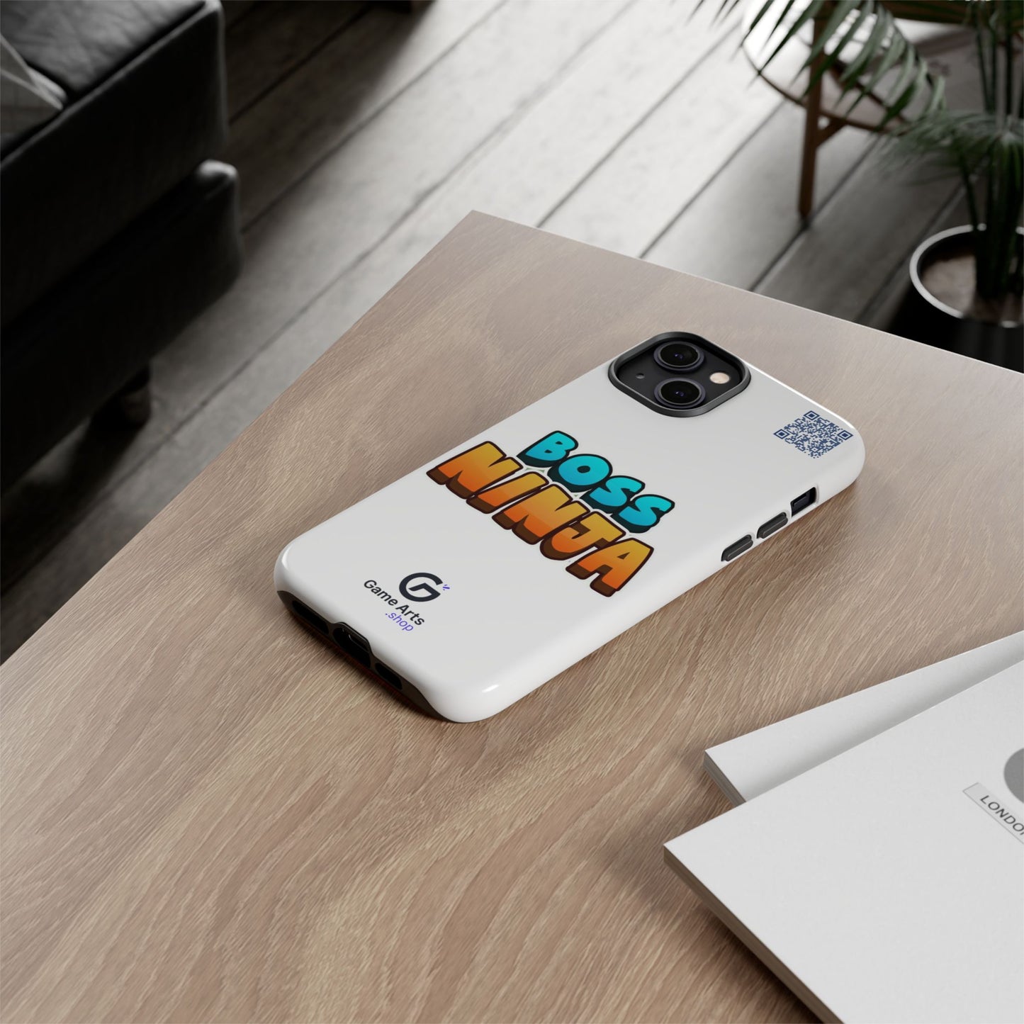 Boss Ninja Phone Case - Tough and Stylish Cover, Gamer Gift, Cool Phone Accessory, Fun Design, Unique Tech Protection