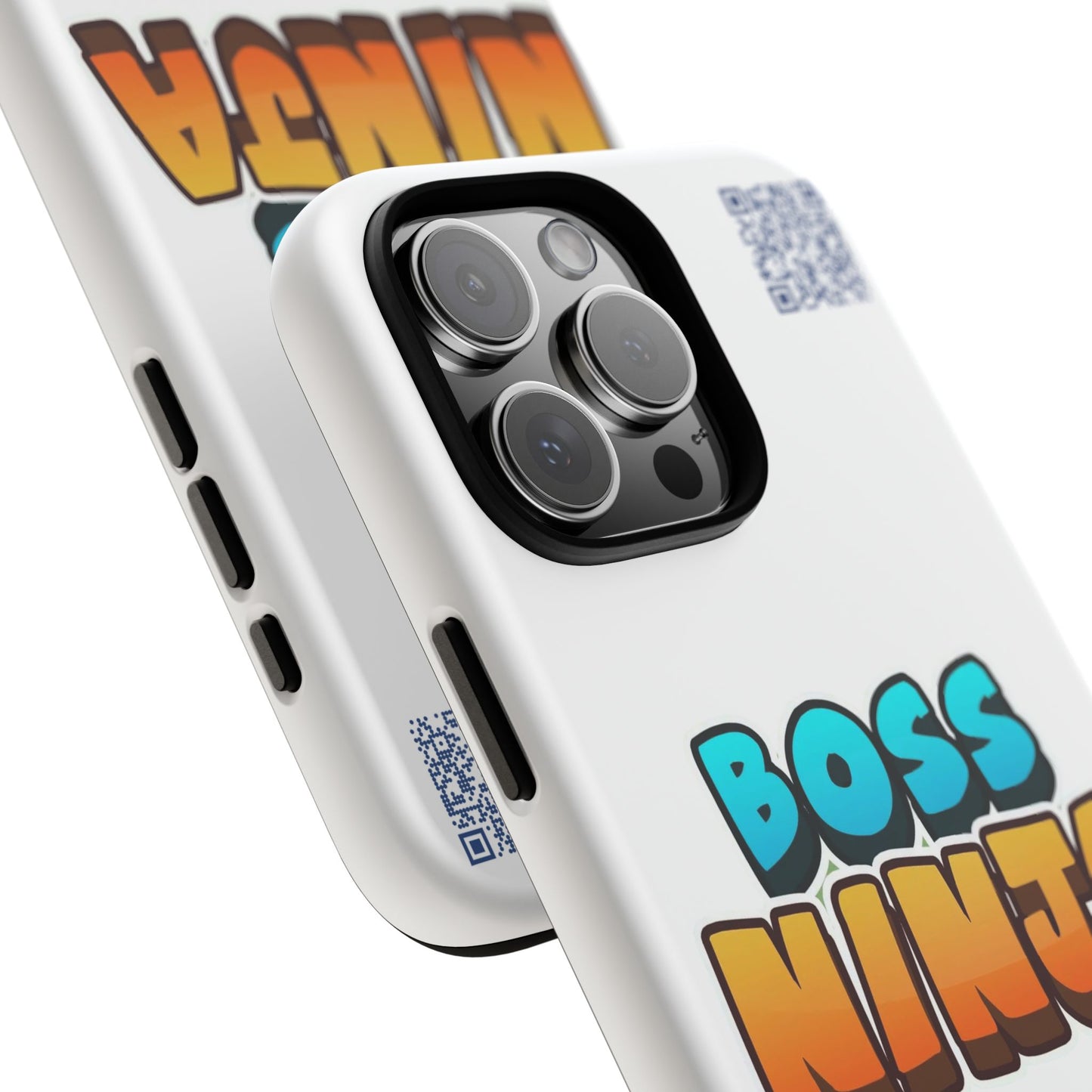 Boss Ninja Phone Case - Tough and Stylish Cover, Gamer Gift, Cool Phone Accessory, Fun Design, Unique Tech Protection
