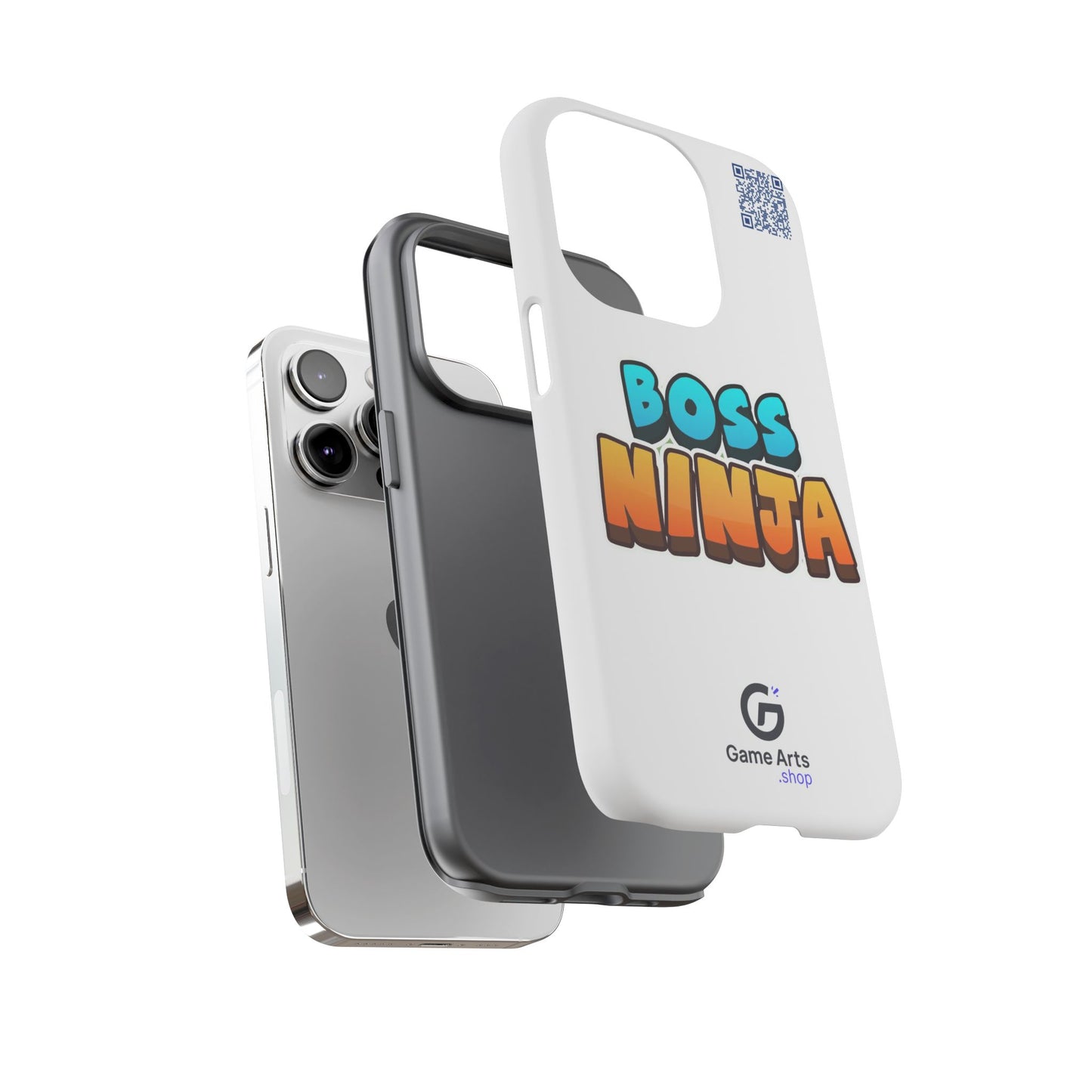 Boss Ninja Phone Case - Tough and Stylish Cover, Gamer Gift, Cool Phone Accessory, Fun Design, Unique Tech Protection