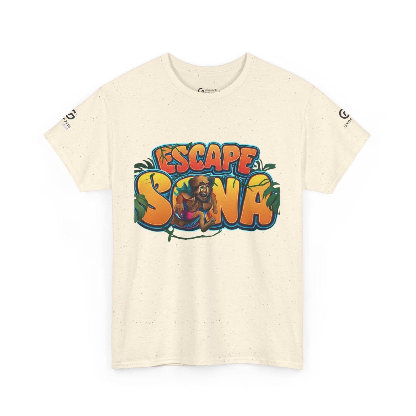 Escape Sona Adventure Tee, Unisex Cotton T-Shirt, Jungle Theme Shirt, Gift for Adventure Lovers, Fun Escape Room Shirt