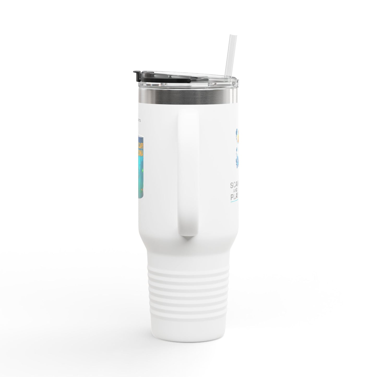 Escape to Adventure Insulated Travel Mug, 40oz | Ideal for Outdoor Enthusiasts, Gifts for Travelers, Motivational Coffee Cup, [...]