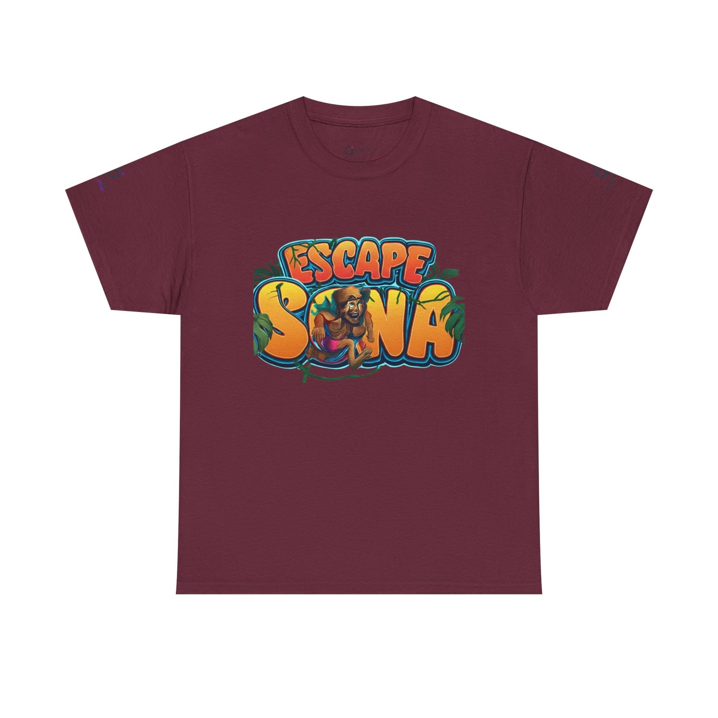 Escape Sona Adventure Tee, Unisex Cotton T-Shirt, Jungle Theme Shirt, Gift for Adventure Lovers, Fun Escape Room Shirt