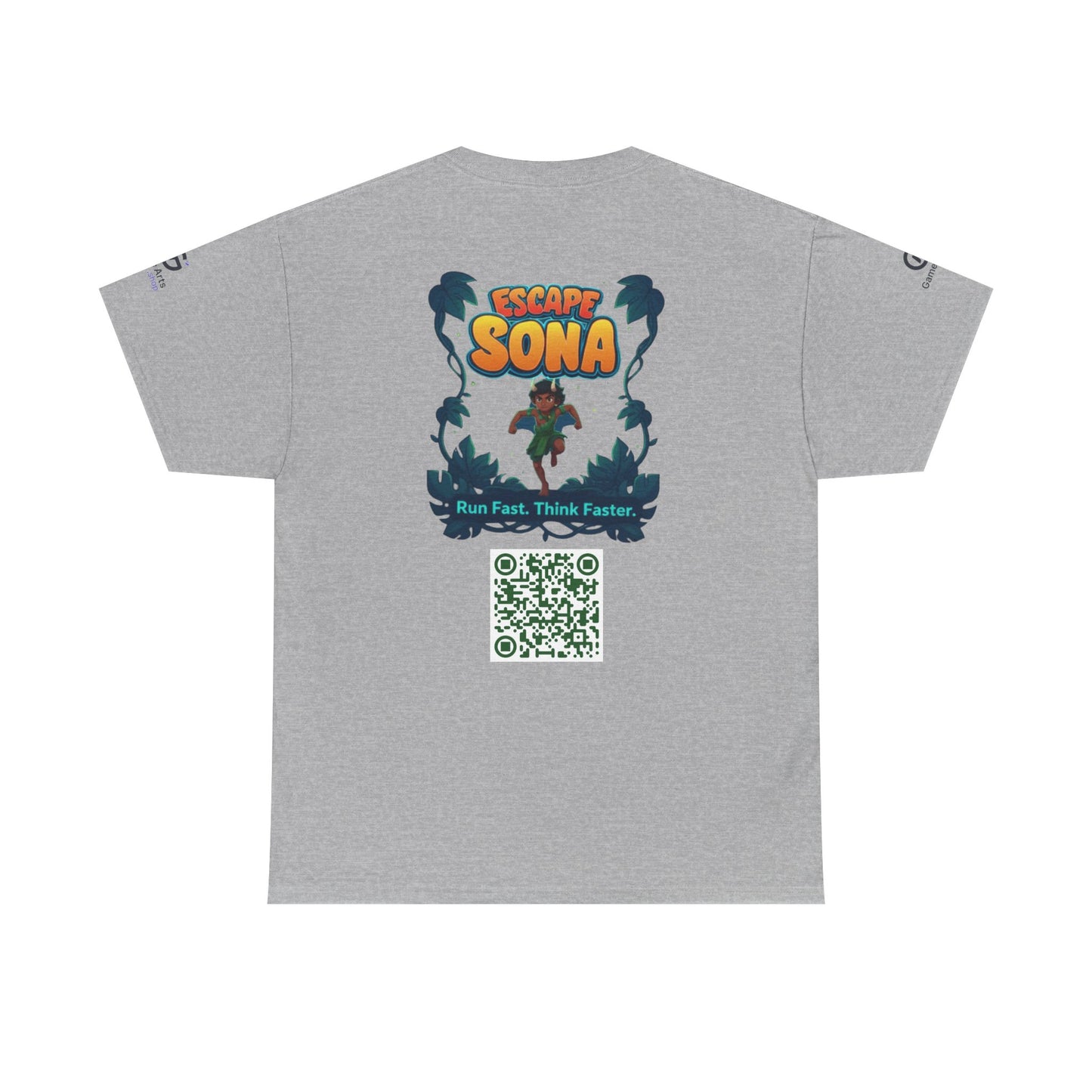 Escape Sona Adventure Tee, Unisex Cotton T-Shirt, Jungle Theme Shirt, Gift for Adventure Lovers, Fun Escape Room Shirt
